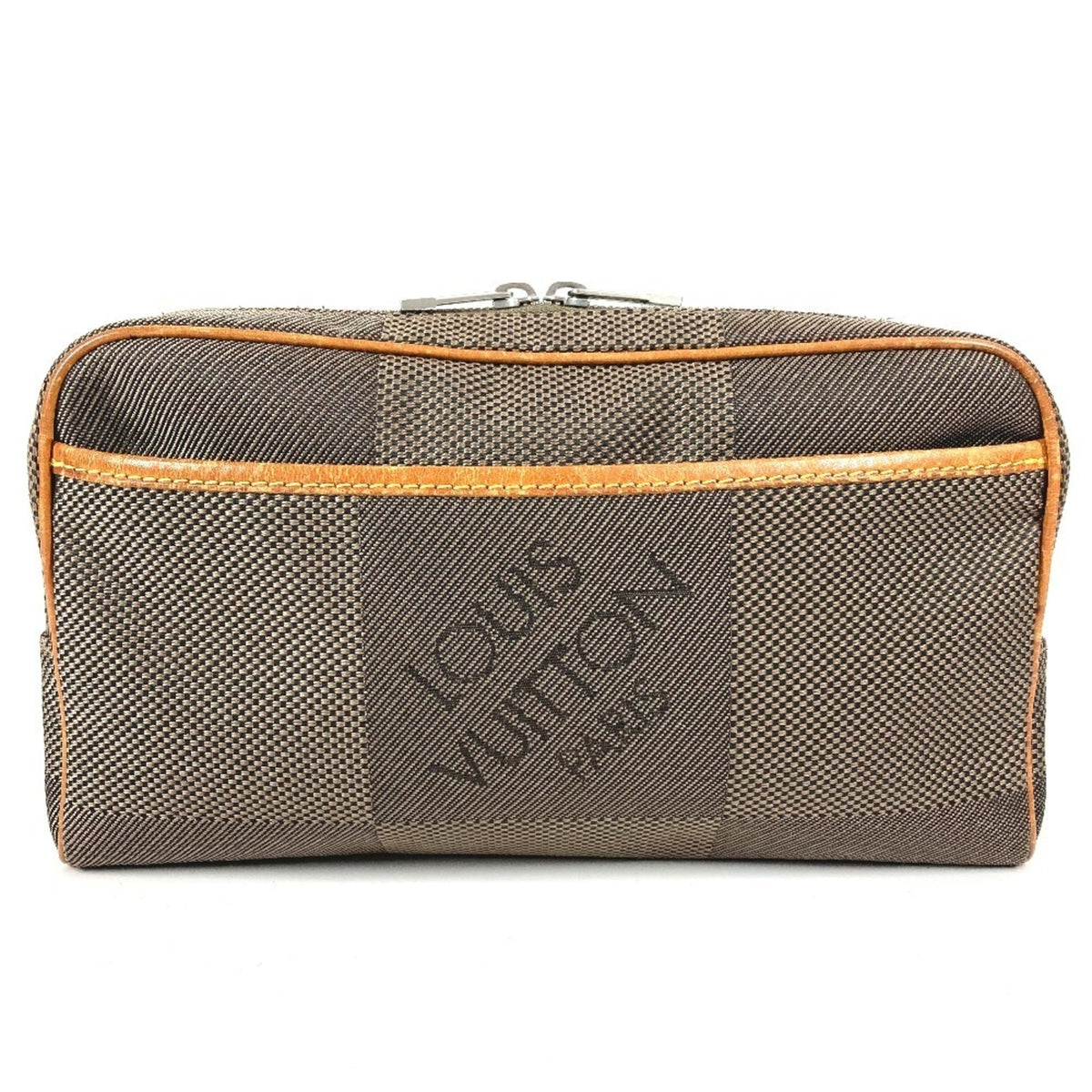 Louis Vuitton Damier Geant Earth Khaki Damier Geant Fanny Pack Sling Bag (Pre-Owned)