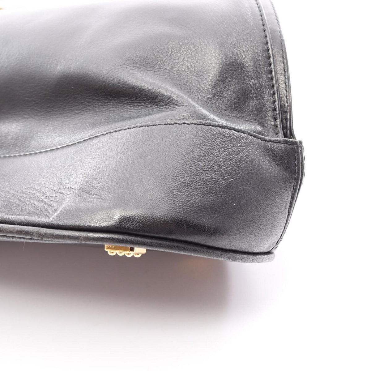 Loewe Black Leather Handbag (Pre-Owned)