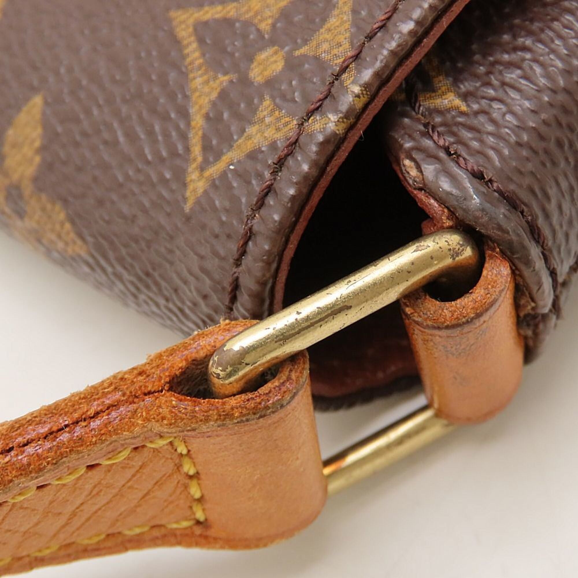Louis Vuitton Brown Monogram Shoulder Bag (Pre-Owned)