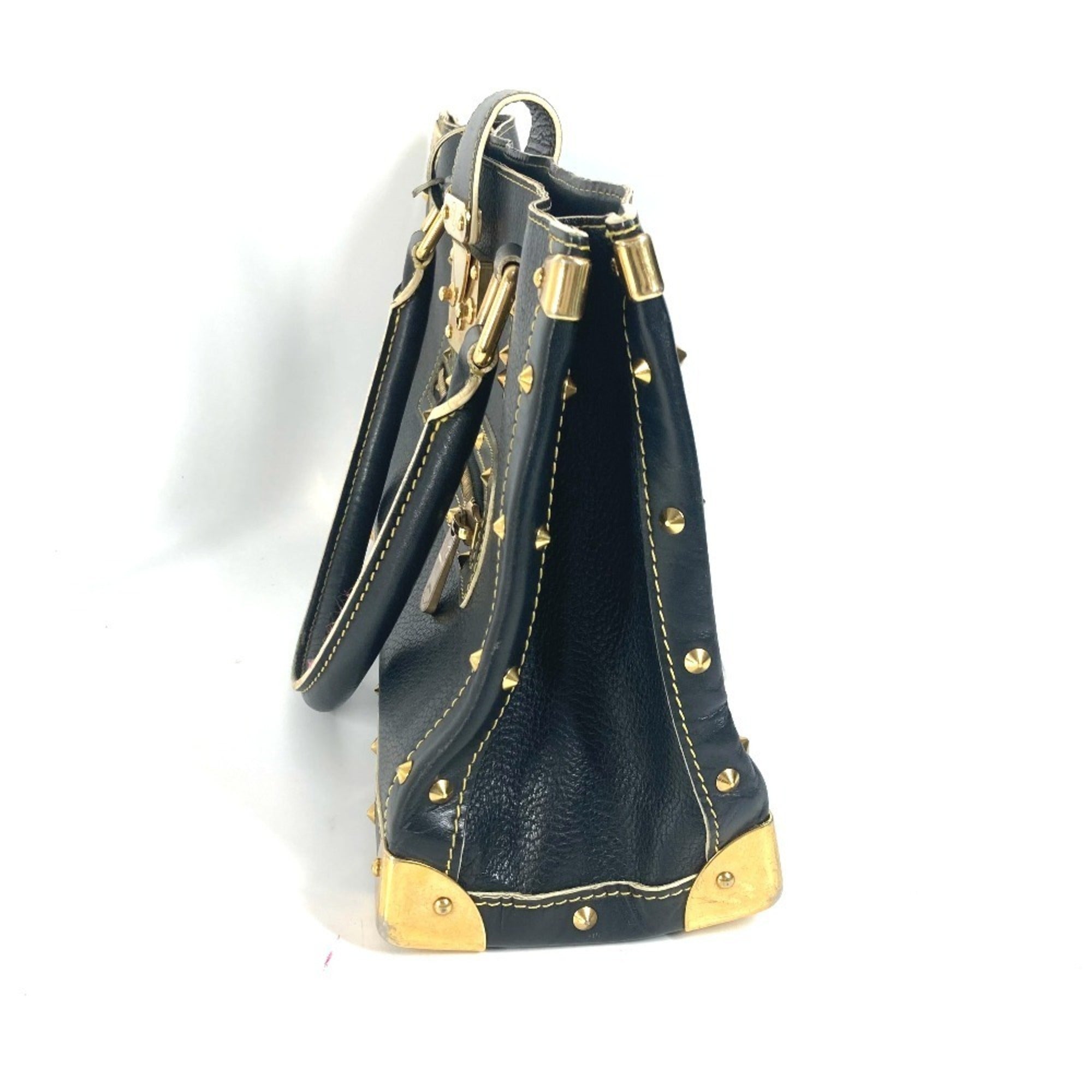 Louis Vuitton Suhali Black Suhali Leather Shoulder Bag Tote Bag (Pre-Owned)
