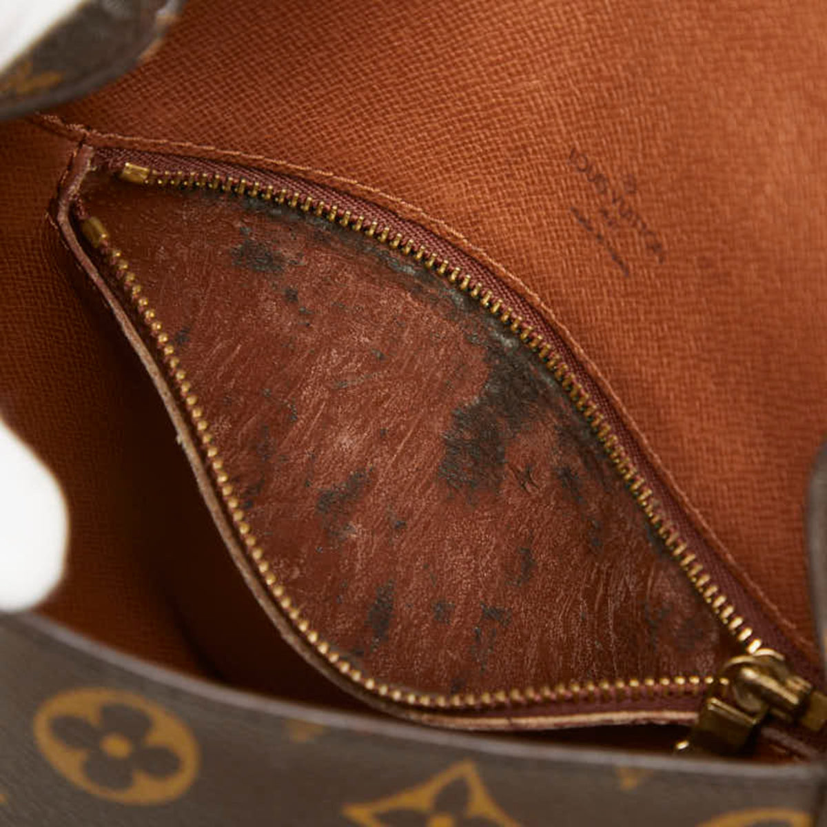 Louis Vuitton Brown Pvc Leather Shoulder Bag (Pre-Owned)