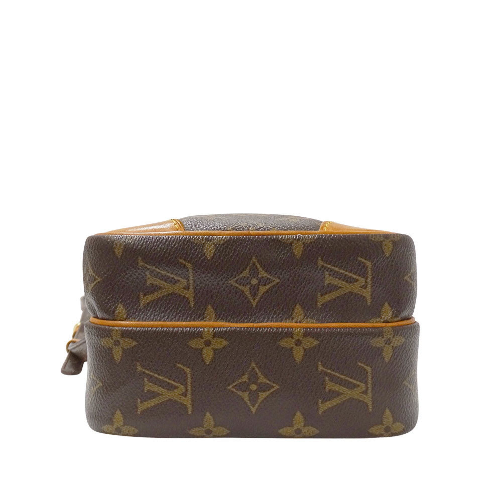 Louis Vuitton Brown Monogram Canvas Shoulder Bag (Pre-Owned)