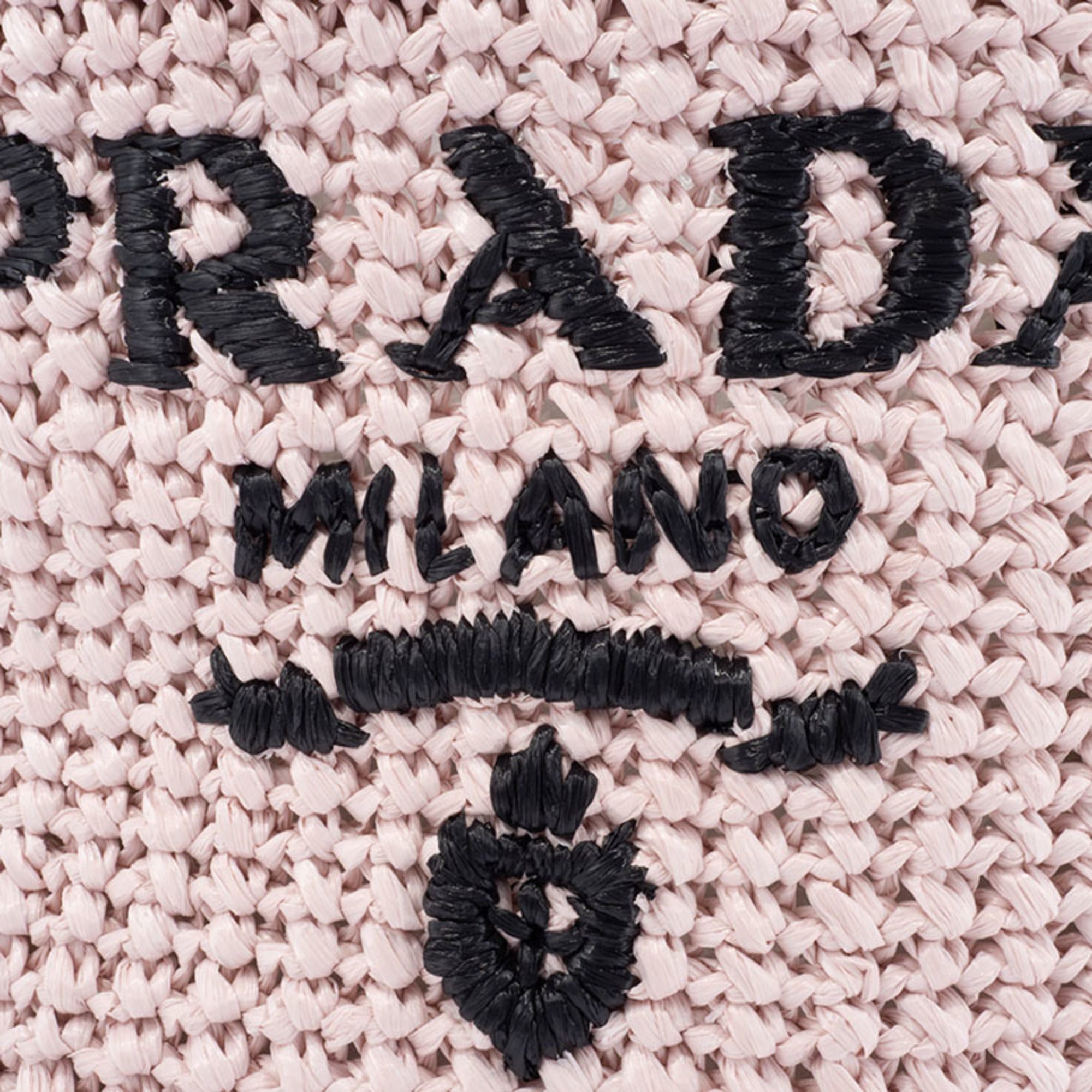 Prada Pink Viscose Tote Bag (Pre-Owned)