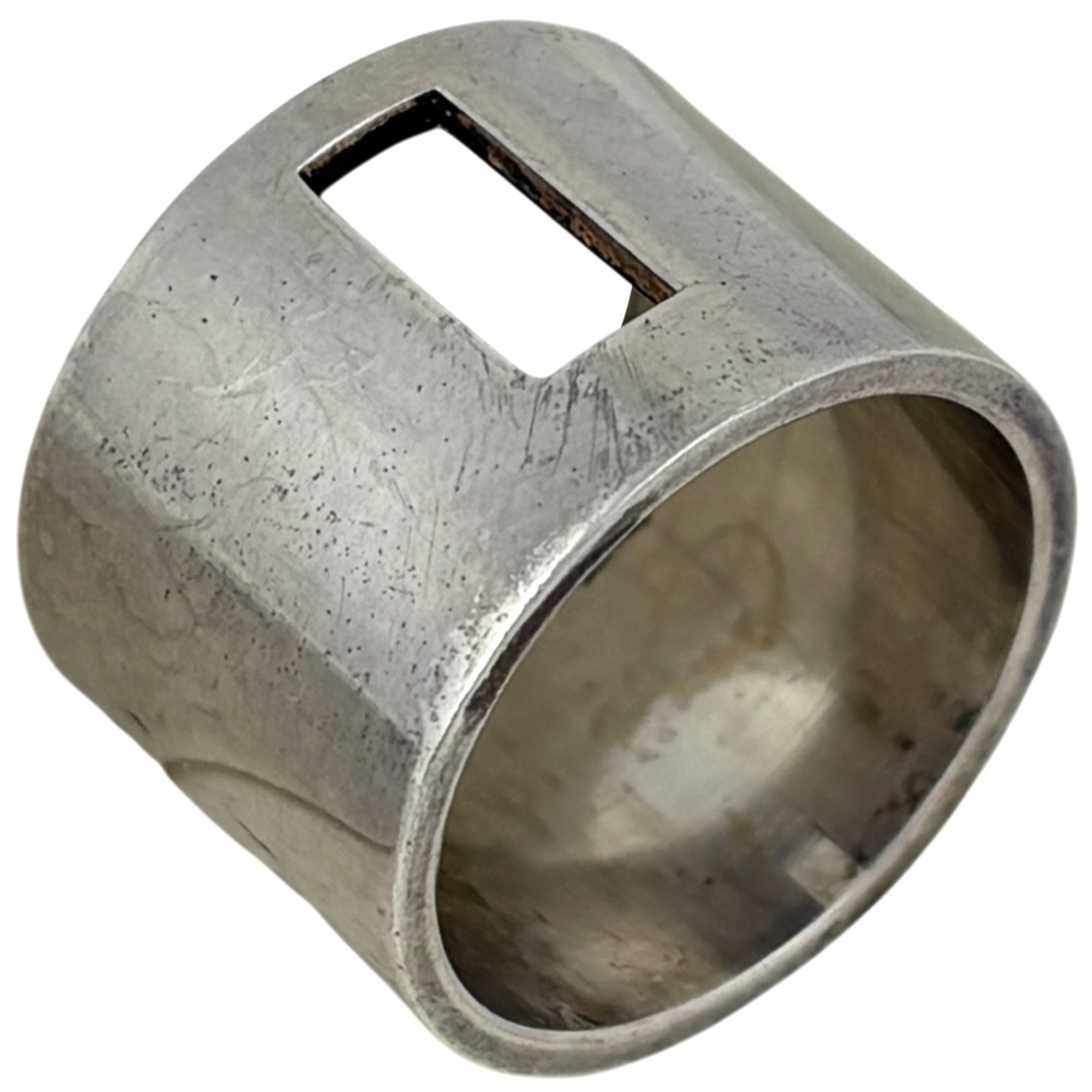 Gucci Silver Silver 925 Band Ring (Pre-Owned)