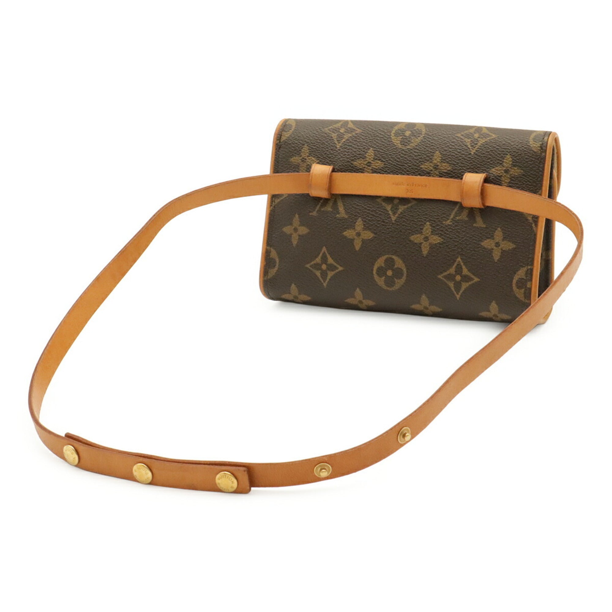 Louis Vuitton Brown Monogram Clutch Bag Pochette Pouch (Pre-Owned)