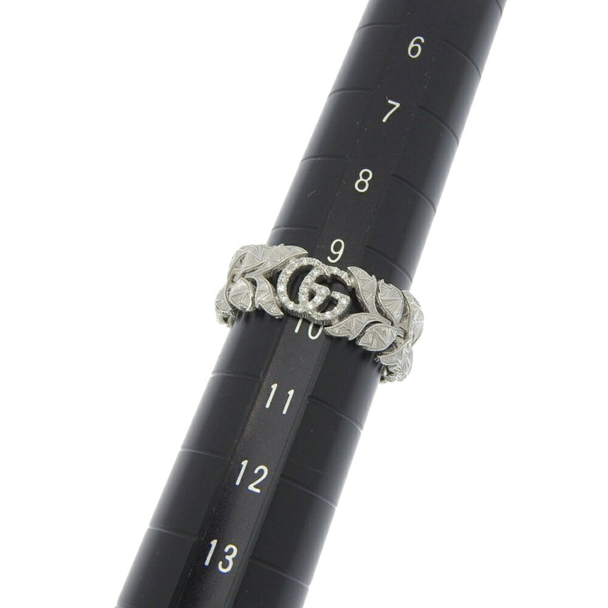 Gucci White Gold White Gold (18K) Band Ring (Pre-Owned)