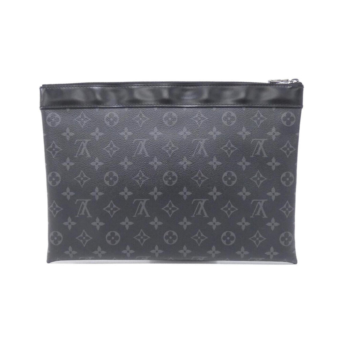 Louis Vuitton Black Coated Canvas Handbag Pochette (Pre-Owned)