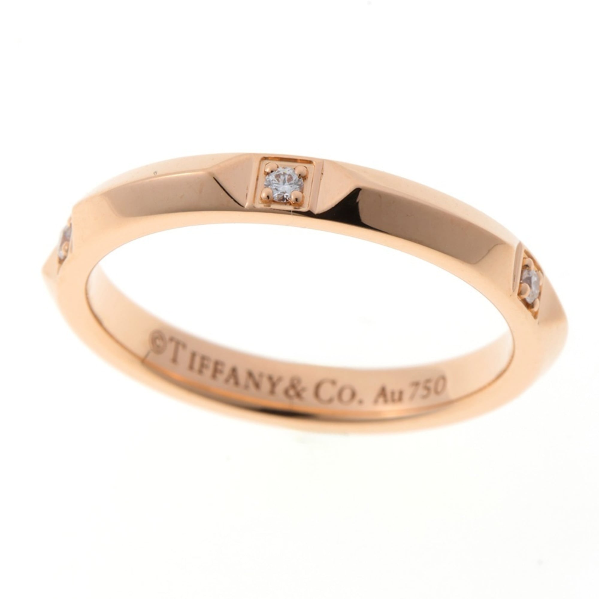 Tiffany Rose Gold Rose Gold (18K) Band Ring (Pre-Owned)