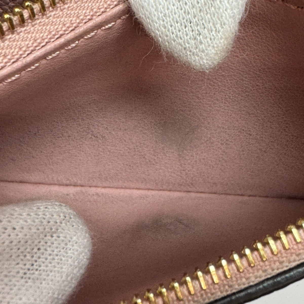 Louis Vuitton Monogram Empreinte Pink Leather Wallet (Bi-Fold) (Pre-Owned)