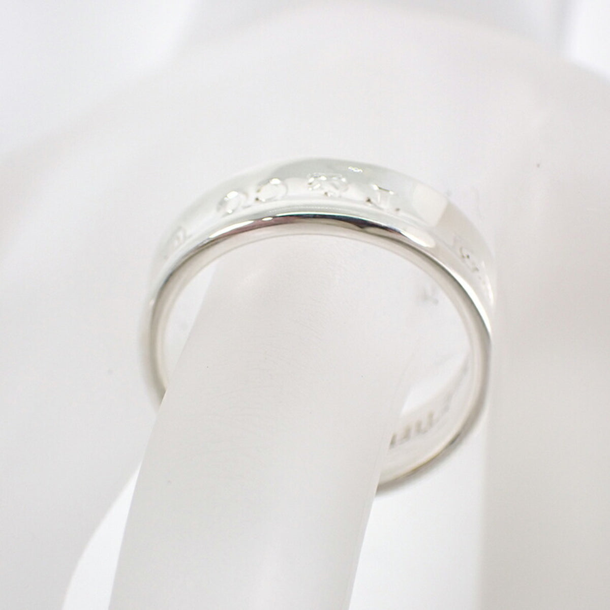 Tiffany Sterling Silver 925 Band Ring (Pre-Owned)