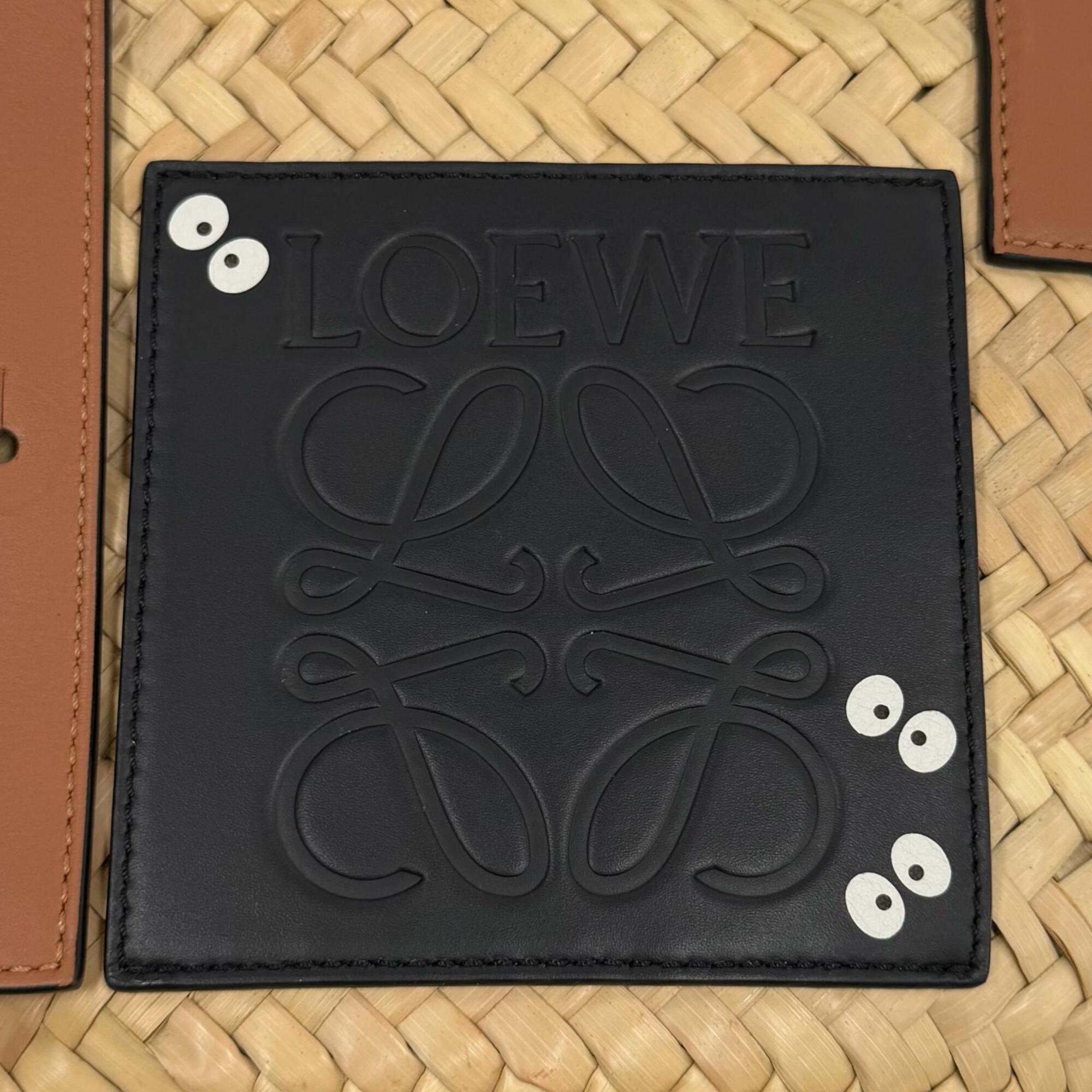 Loewe Black Leather Basket (Pre-Owned)