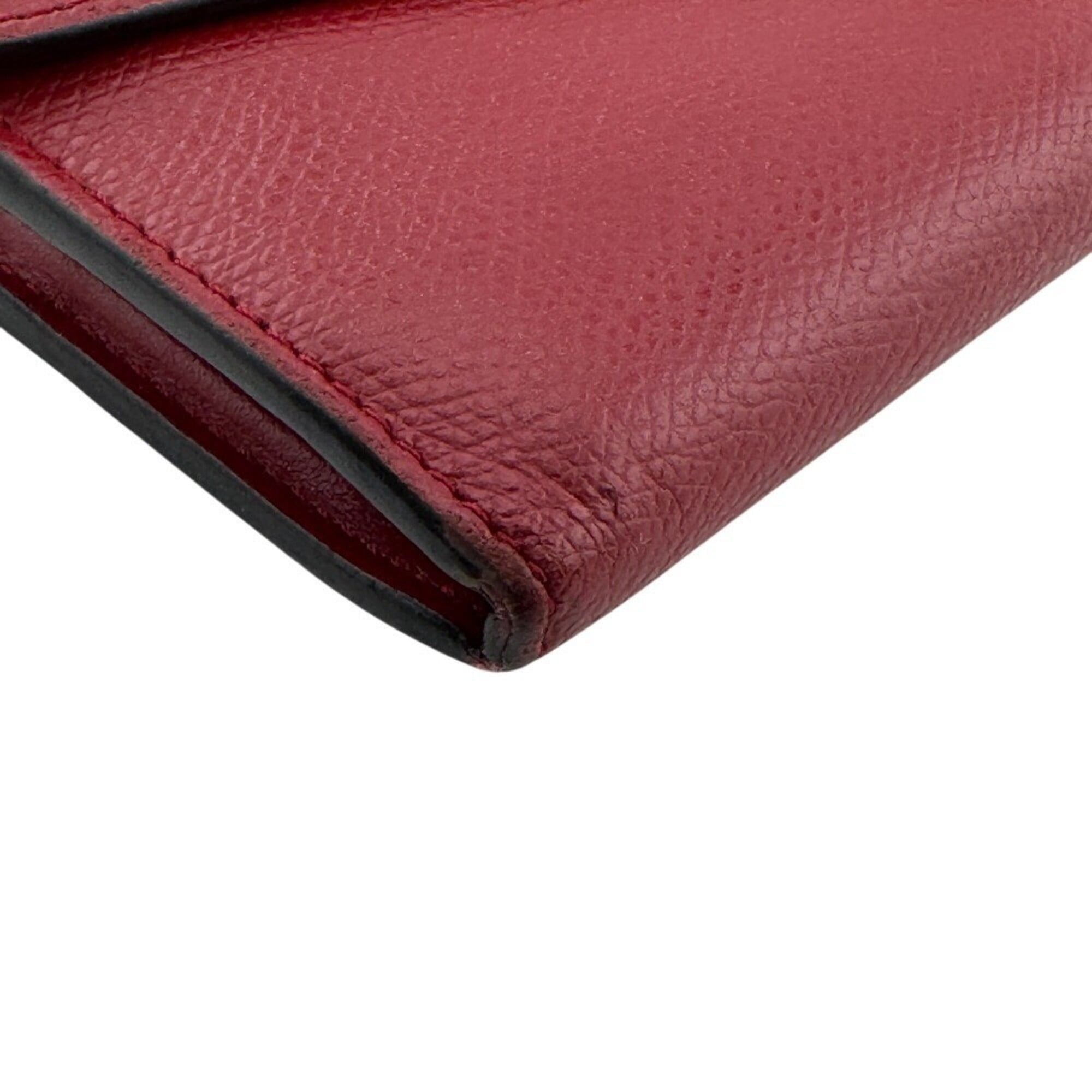 Fendi Red Color Leather (Pre-Owned)
