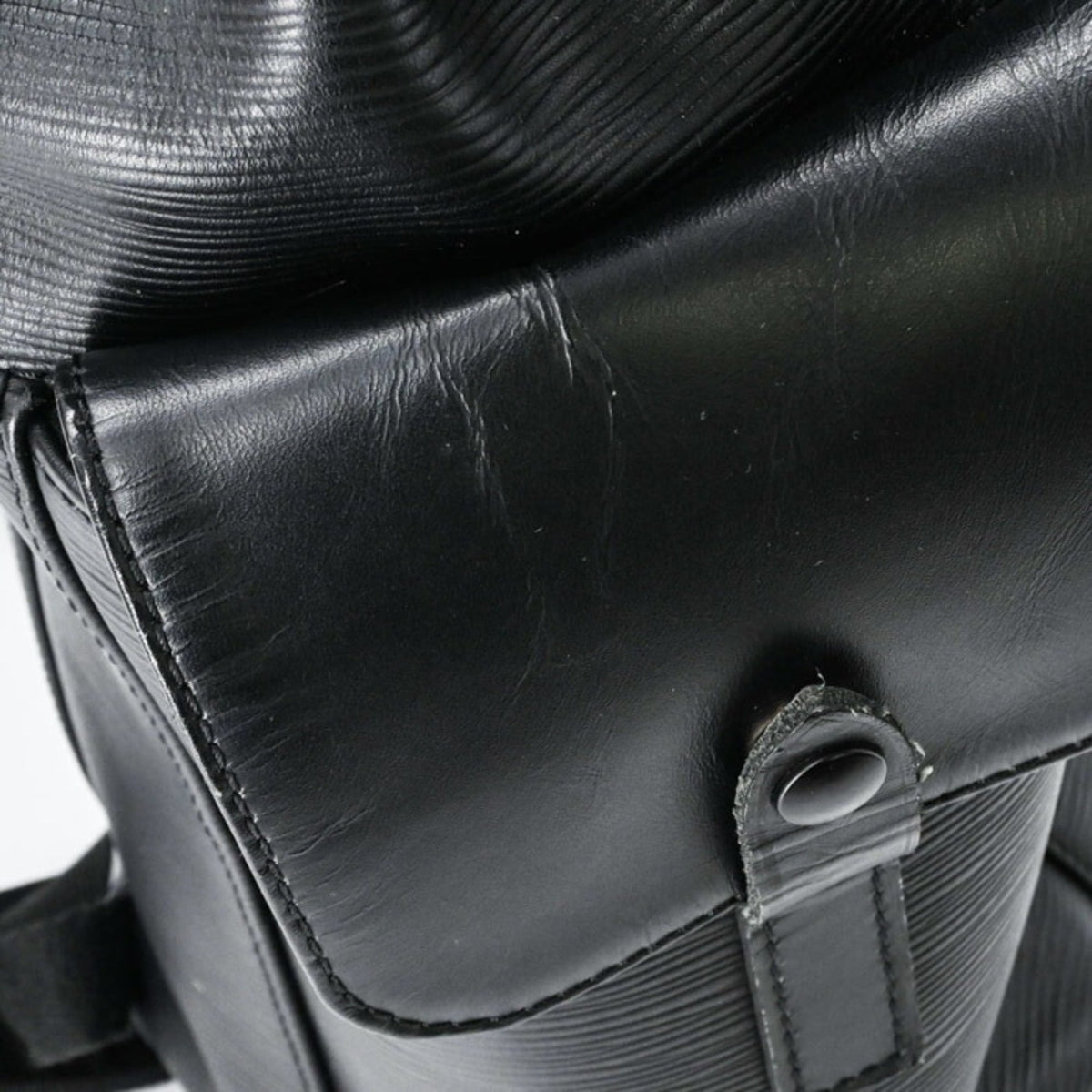 Louis Vuitton Epi Black Epi Leather Backpack (Pre-Owned)