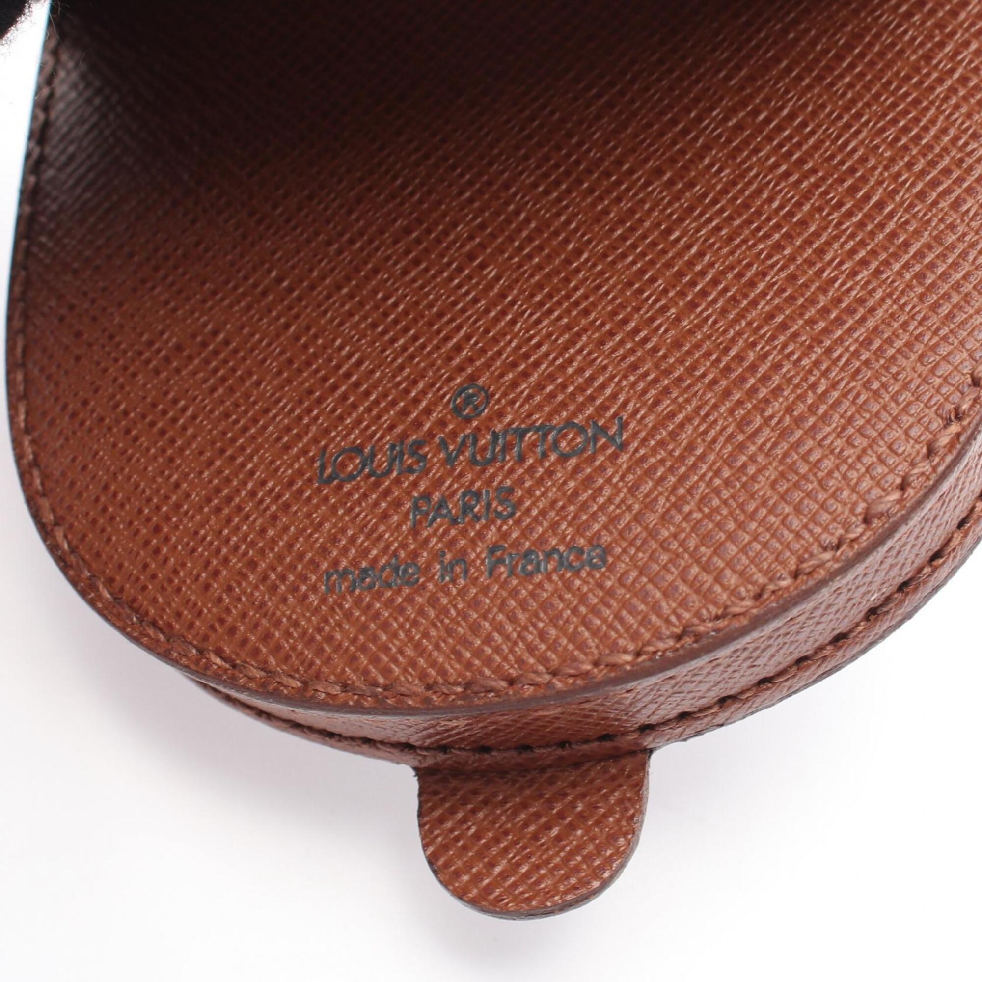 Louis Vuitton Brown Pvc Leather Coin Purse/Coin Case (Pre-Owned)