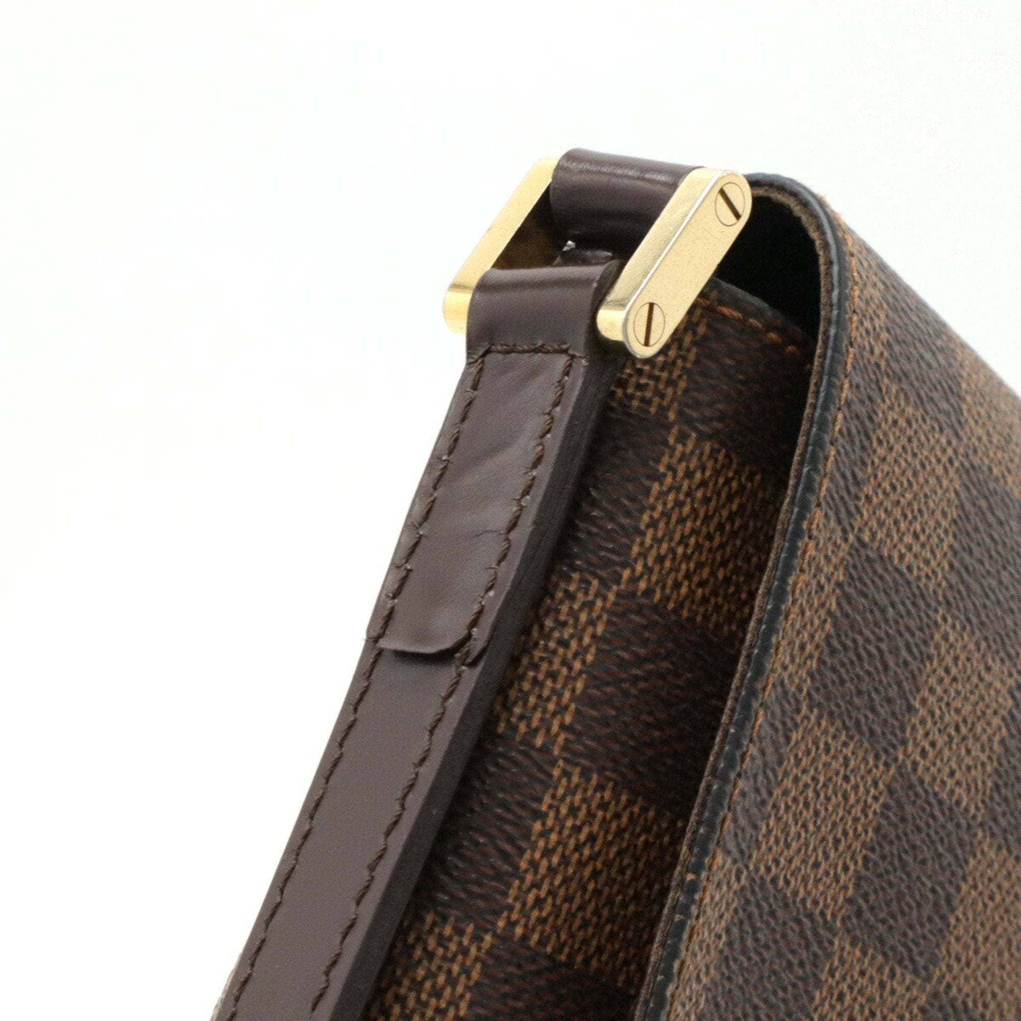 Louis Vuitton Brown Pvc Shoulder Bag (Pre-Owned)