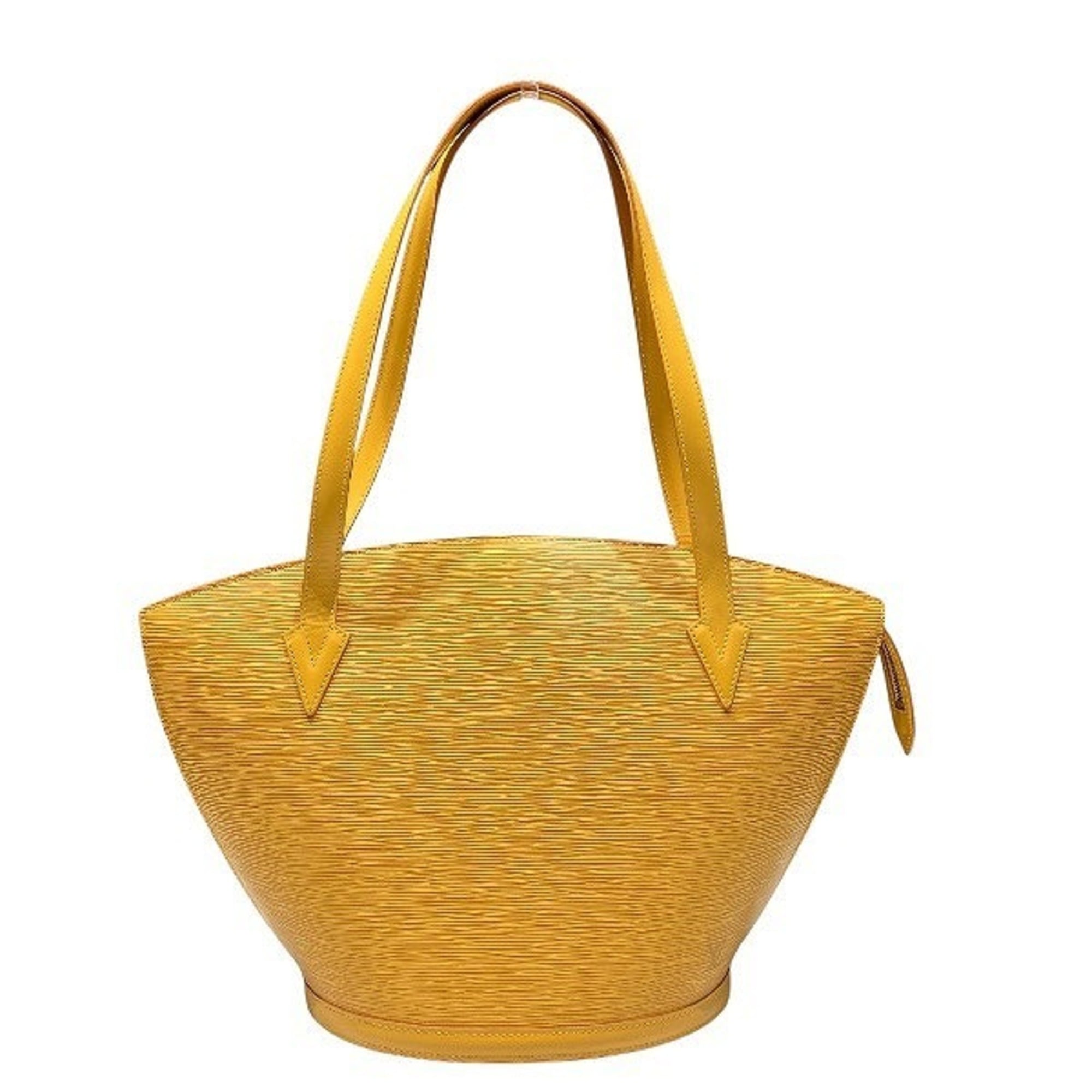 Louis Vuitton Yellow Leather Handbag Shoulder Bag (Pre-Owned)