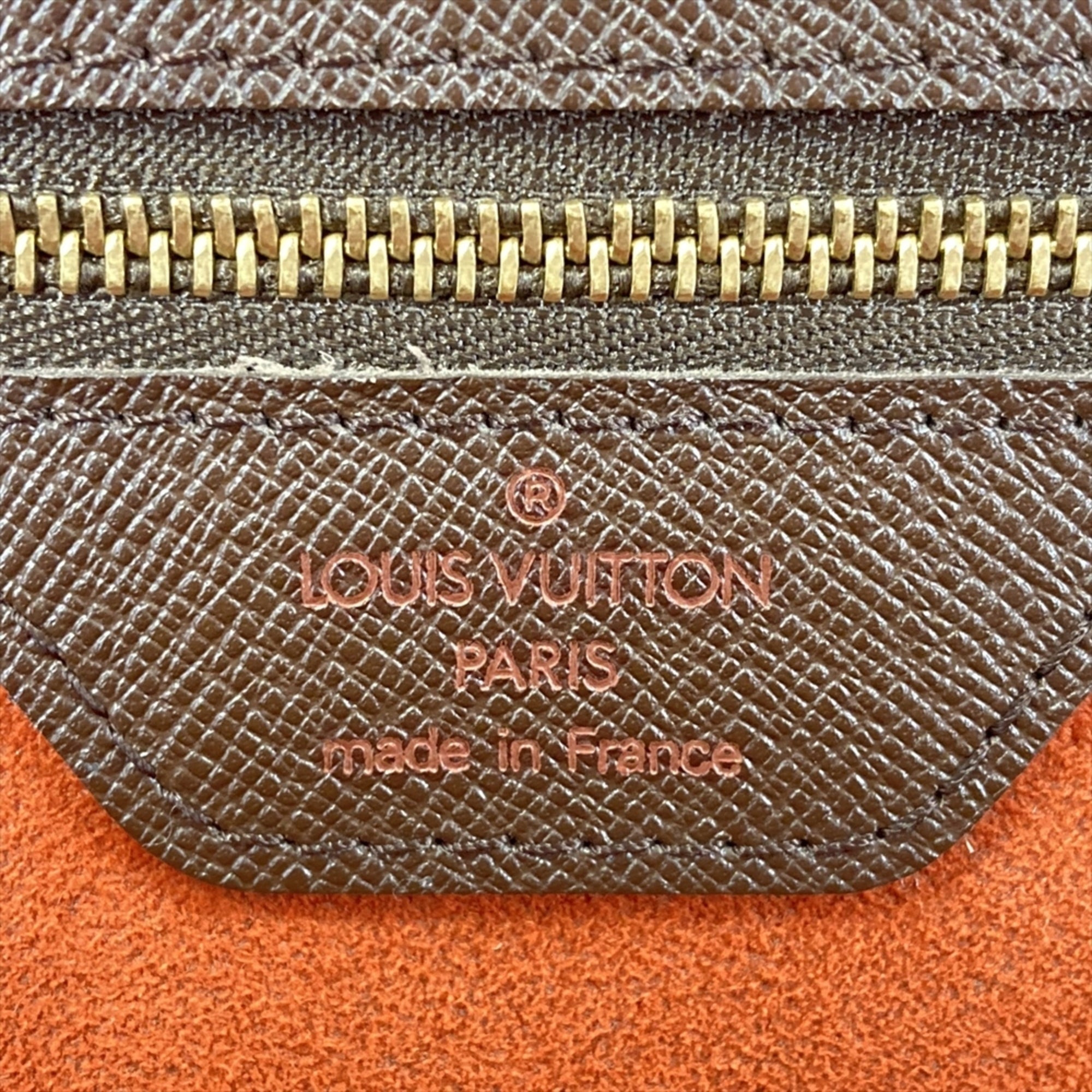 Louis Vuitton Brown Damier Canvas Ebene Damier Canvas Handbag (Pre-Owned)