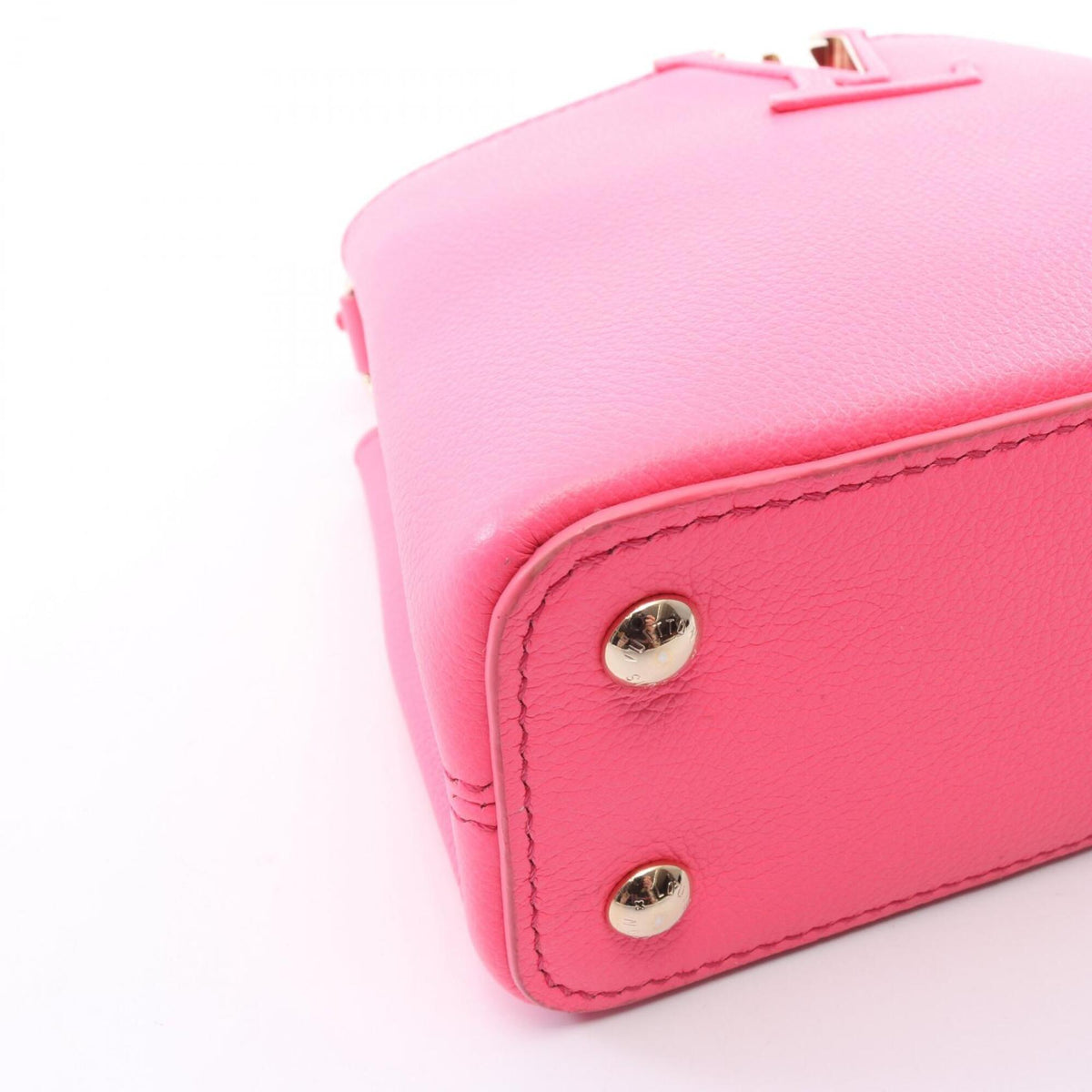 Louis Vuitton Pink Leather Handbag (Pre-Owned)