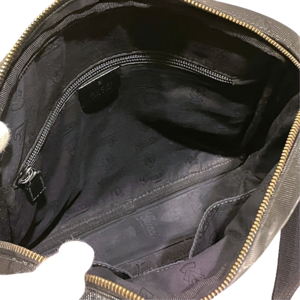 Gucci Black Pvc Shoulder Bag (Pre-Owned)