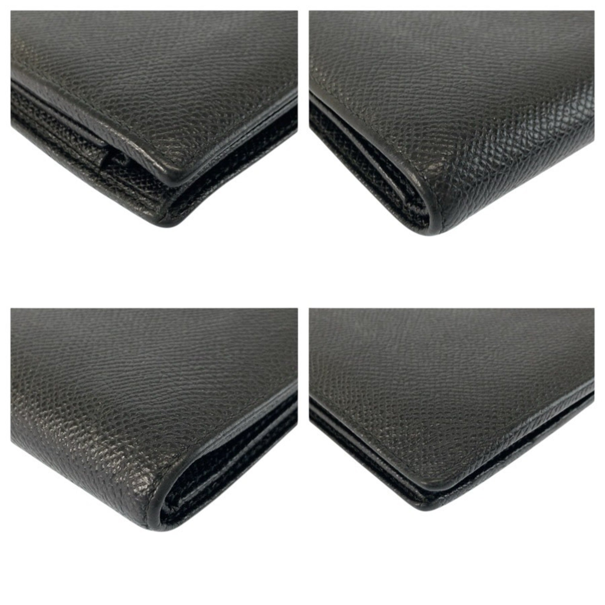 Bvlgari Black Leather Wallet (Bi-Fold) (Pre-Owned)