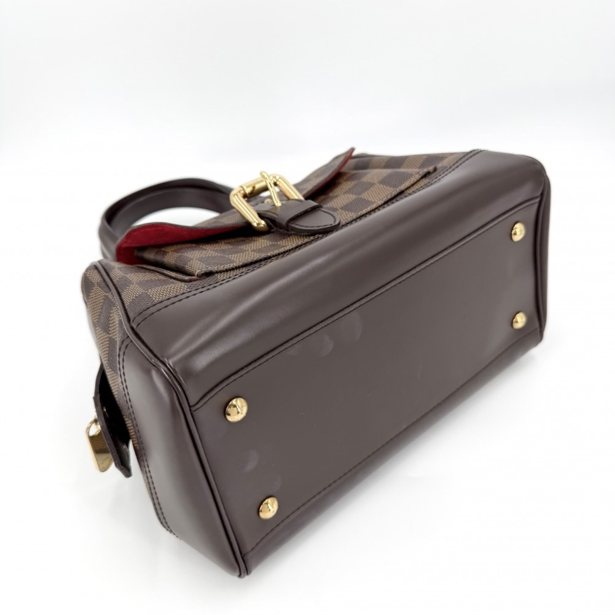 Louis Vuitton Brown Damier Canvas Handbag (Pre-Owned)