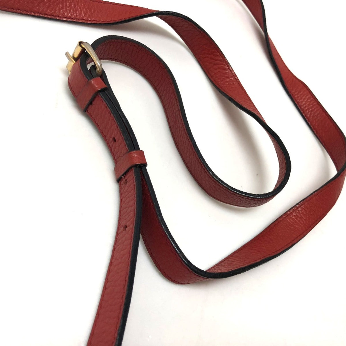 Celine Red Leather Shoulder Bag (Pre-Owned)