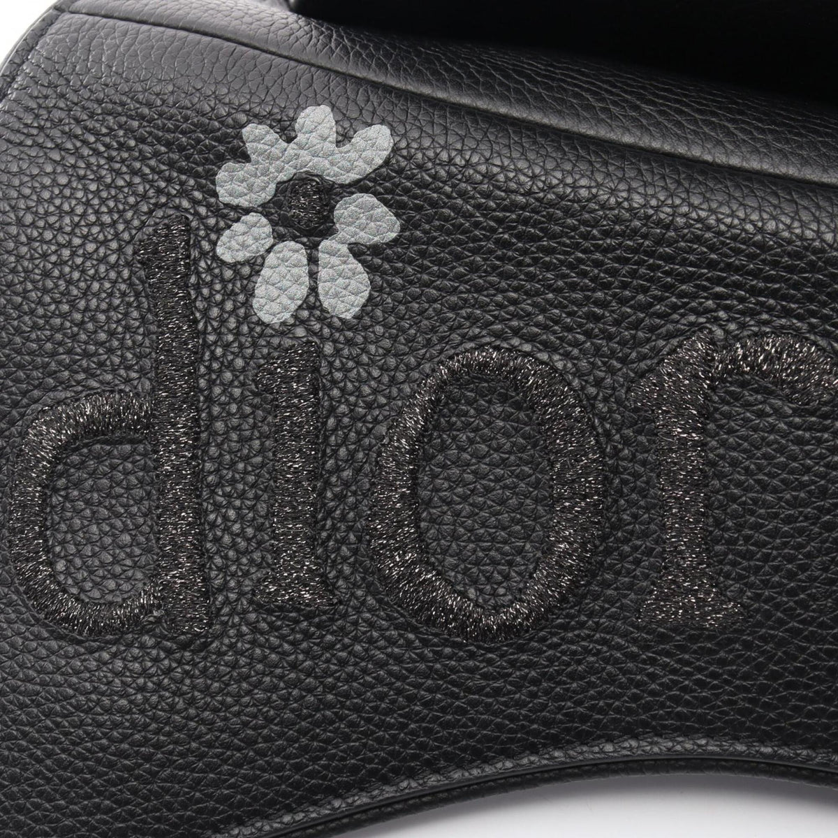 Christian Dior Black Leather Fanny Pack Sling Bag (Pre-Owned)