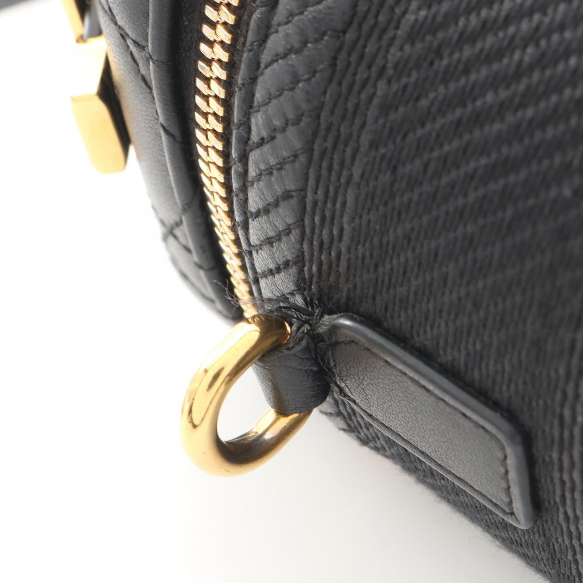 Christian Dior Black Leather Handbag (Pre-Owned)