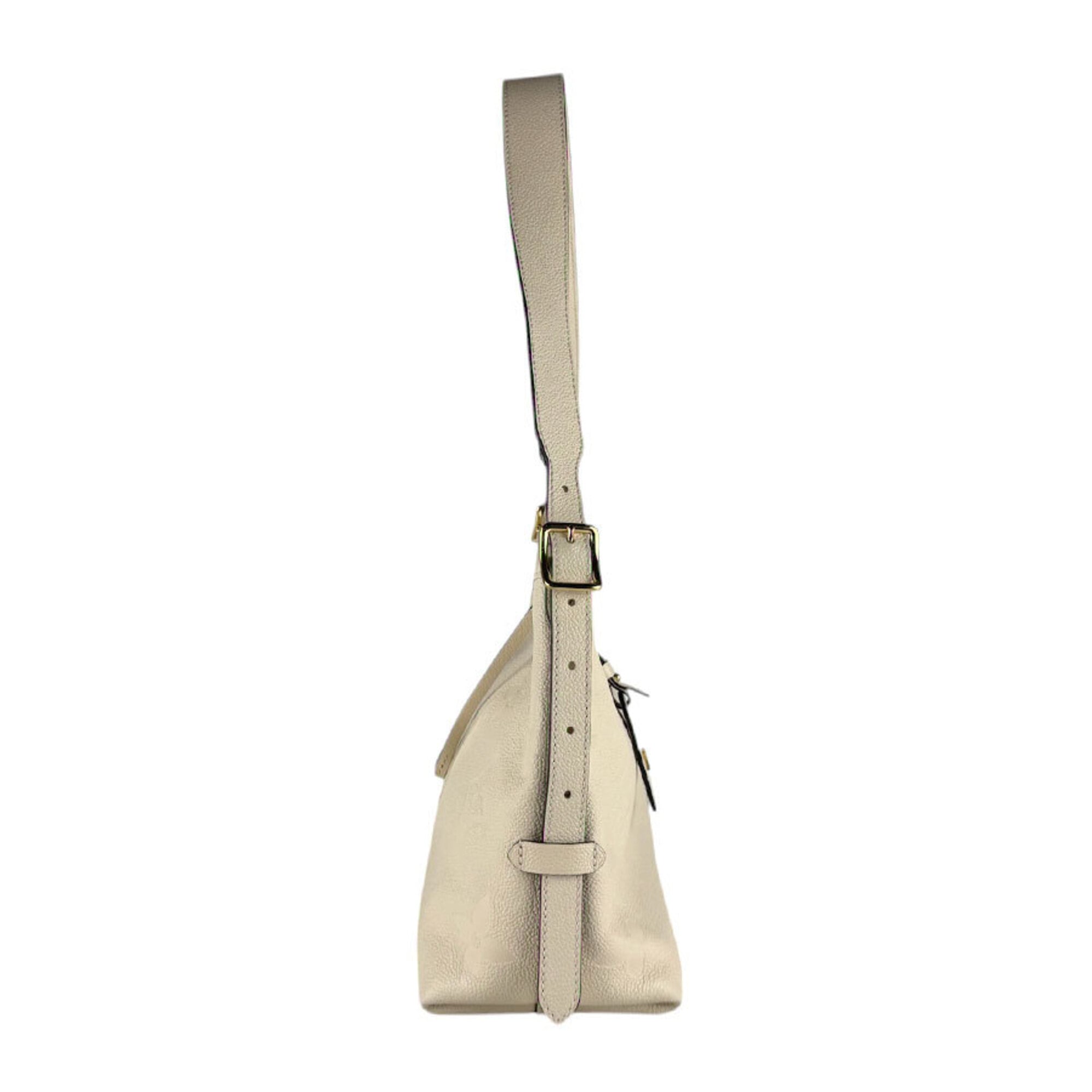 Louis Vuitton Beige Cream Monogram Empreinte Shoulder Bag (Pre-Owned)