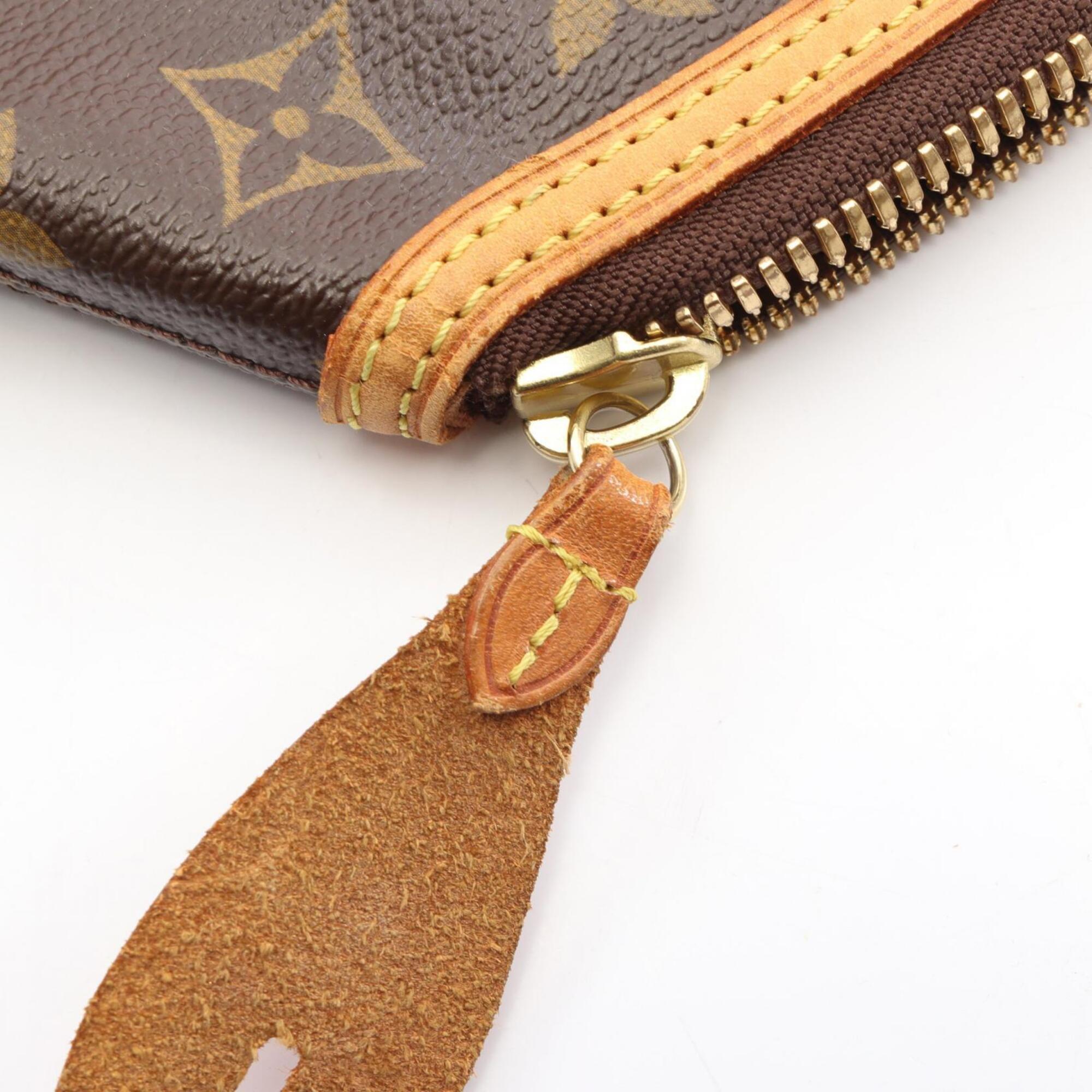 Louis Vuitton Brown Coated Canvas Pvc Leather Handbag (Pre-Owned)