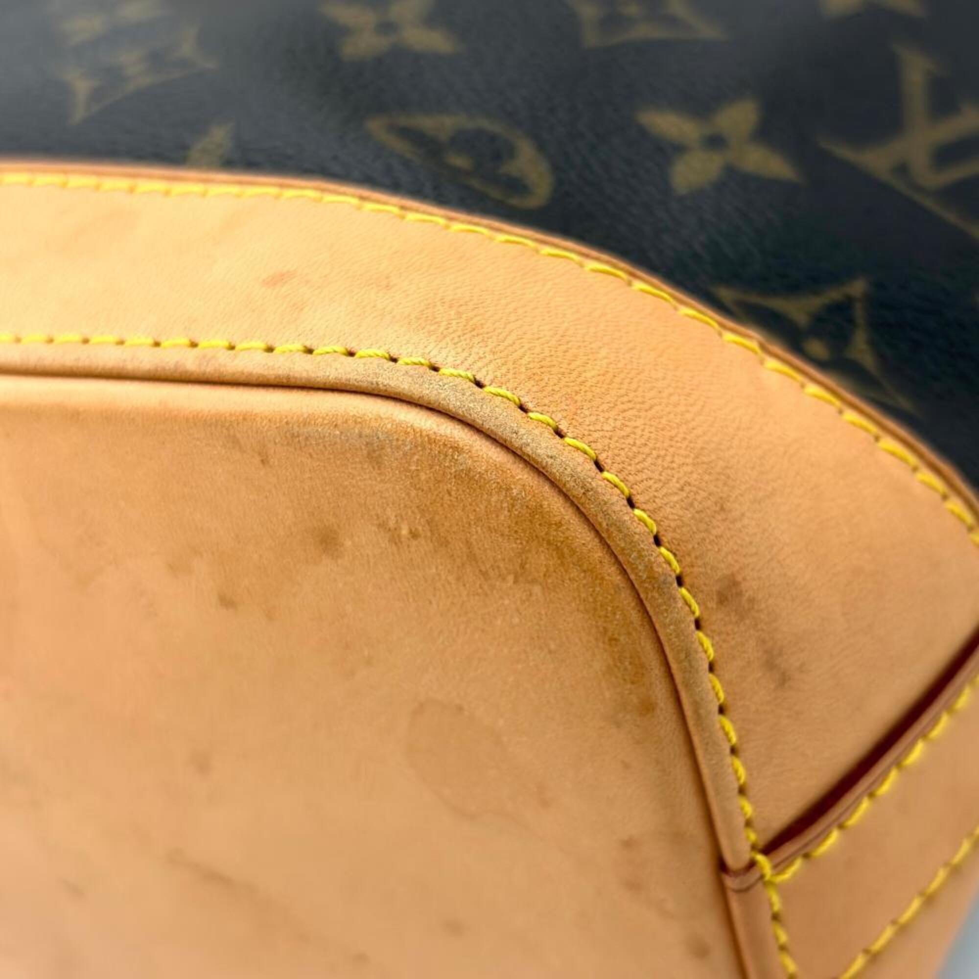 Louis Vuitton Brown Monogram Canvas Handbag (Pre-Owned)