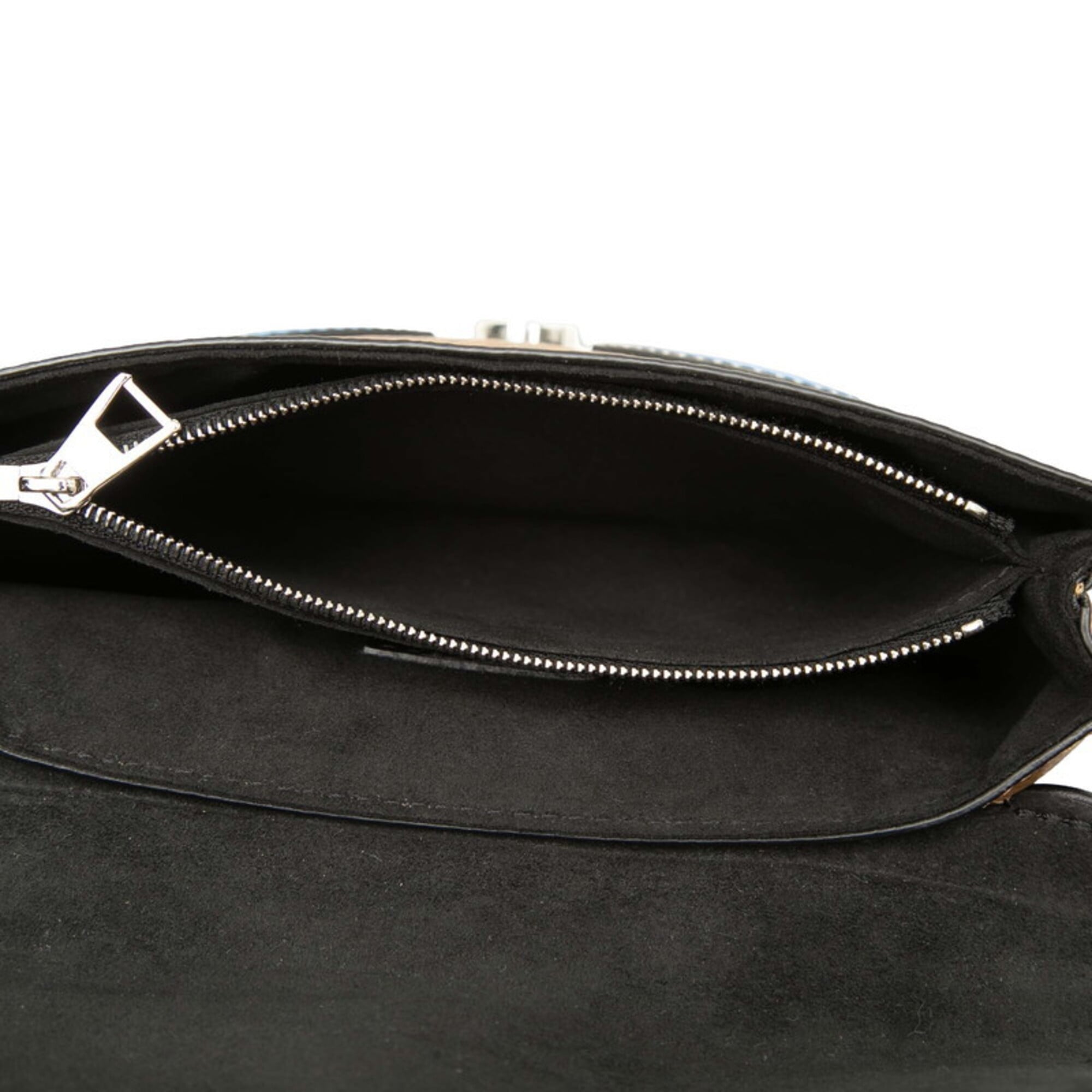Louis Vuitton Monogram Brown Multi-Color Pvc Leather Handbag Pochette Shoulder Bag (Pre-Owned)