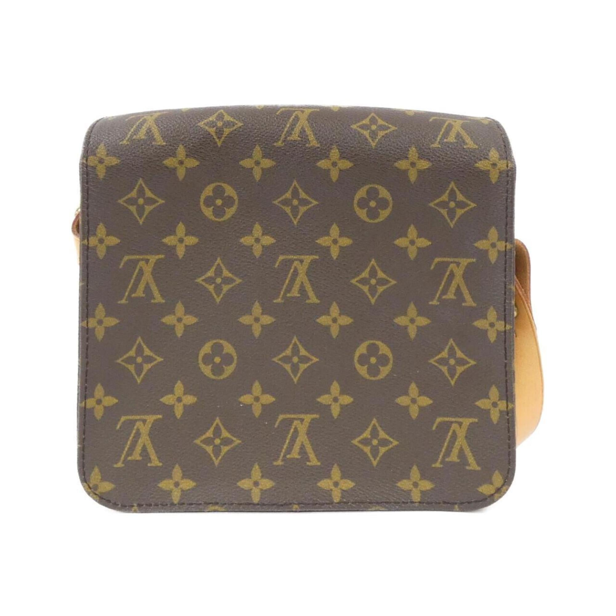 Louis Vuitton Brown Coated Canvas Shoulder Bag (Pre-Owned)