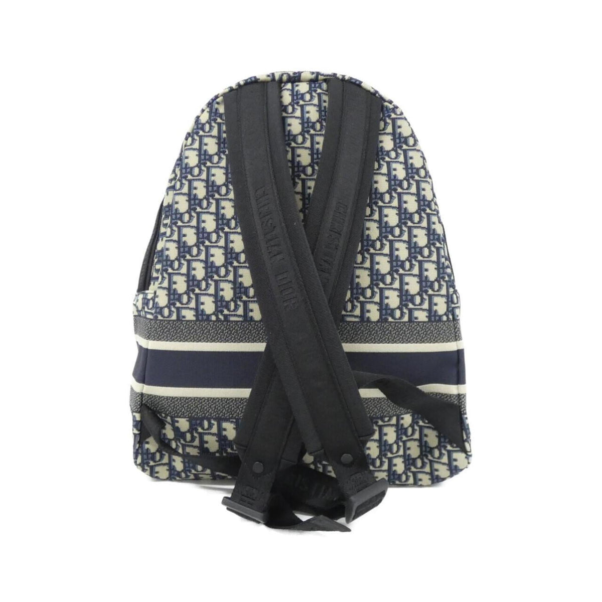 Christian Dior Blue Canvas Backpack (Pre-Owned)