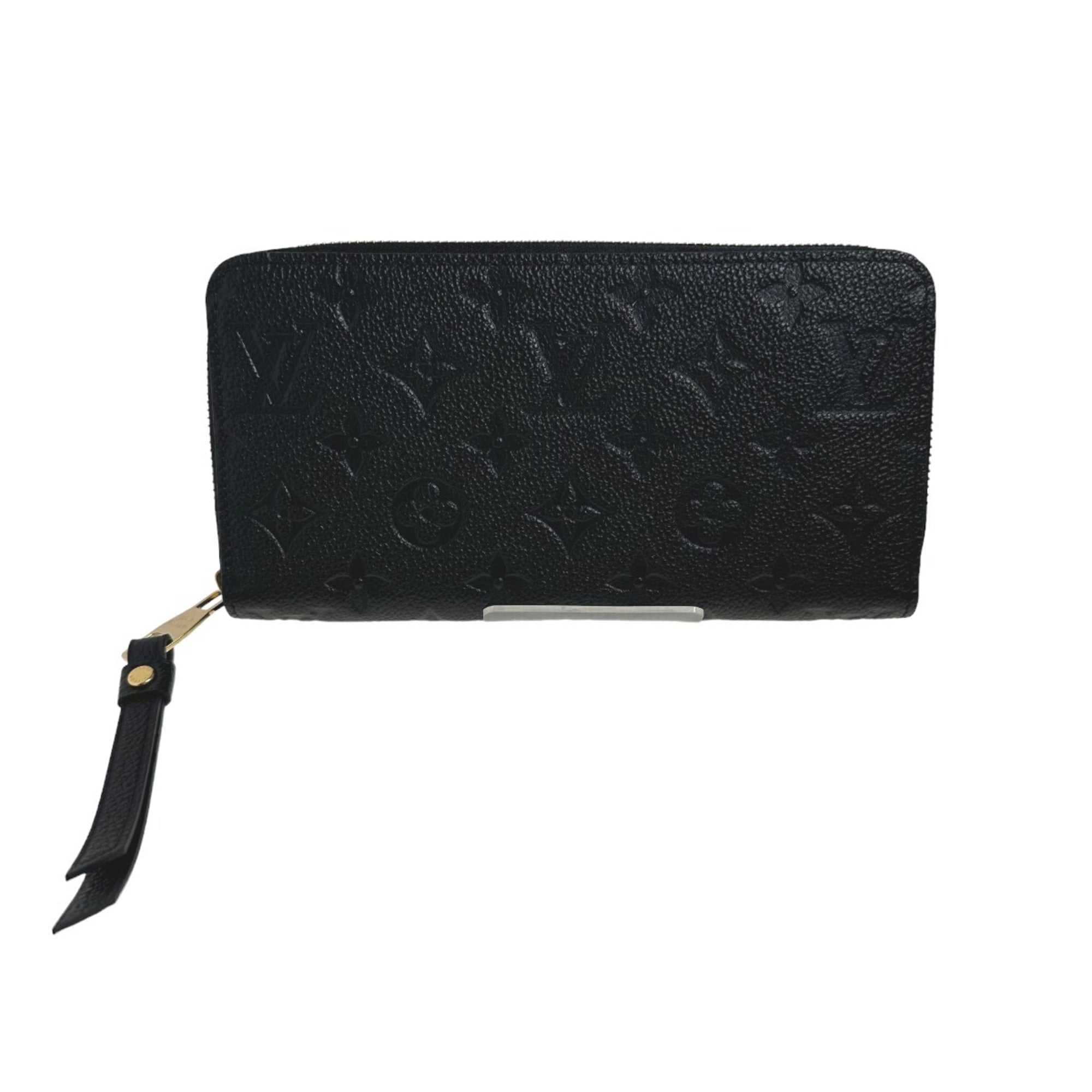 Louis Vuitton Black Monogram Empreinte Long Wallet (Bi-Fold) (Pre-Owned)