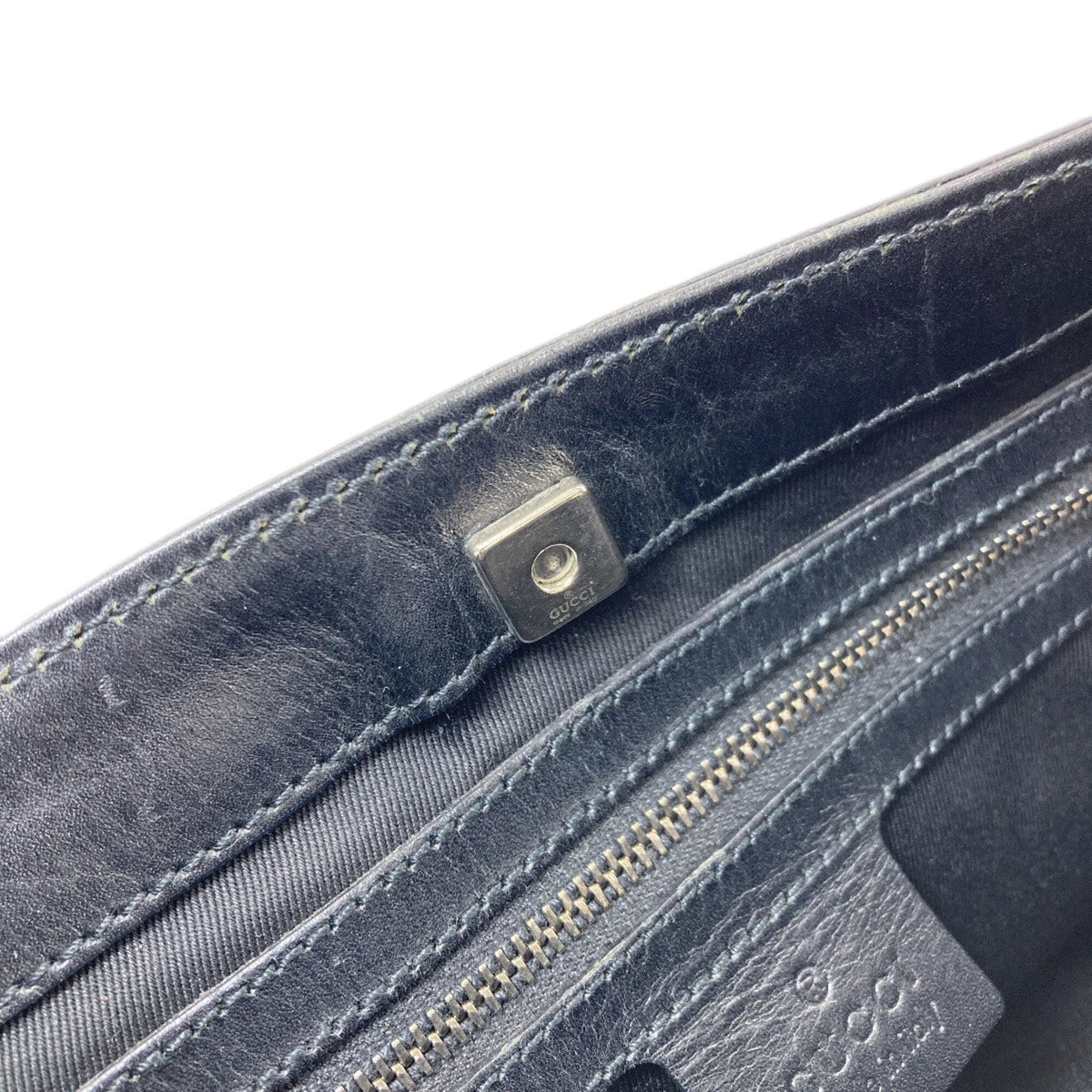 Gucci Black Canvas Shoulder Bag (Pre-Owned)