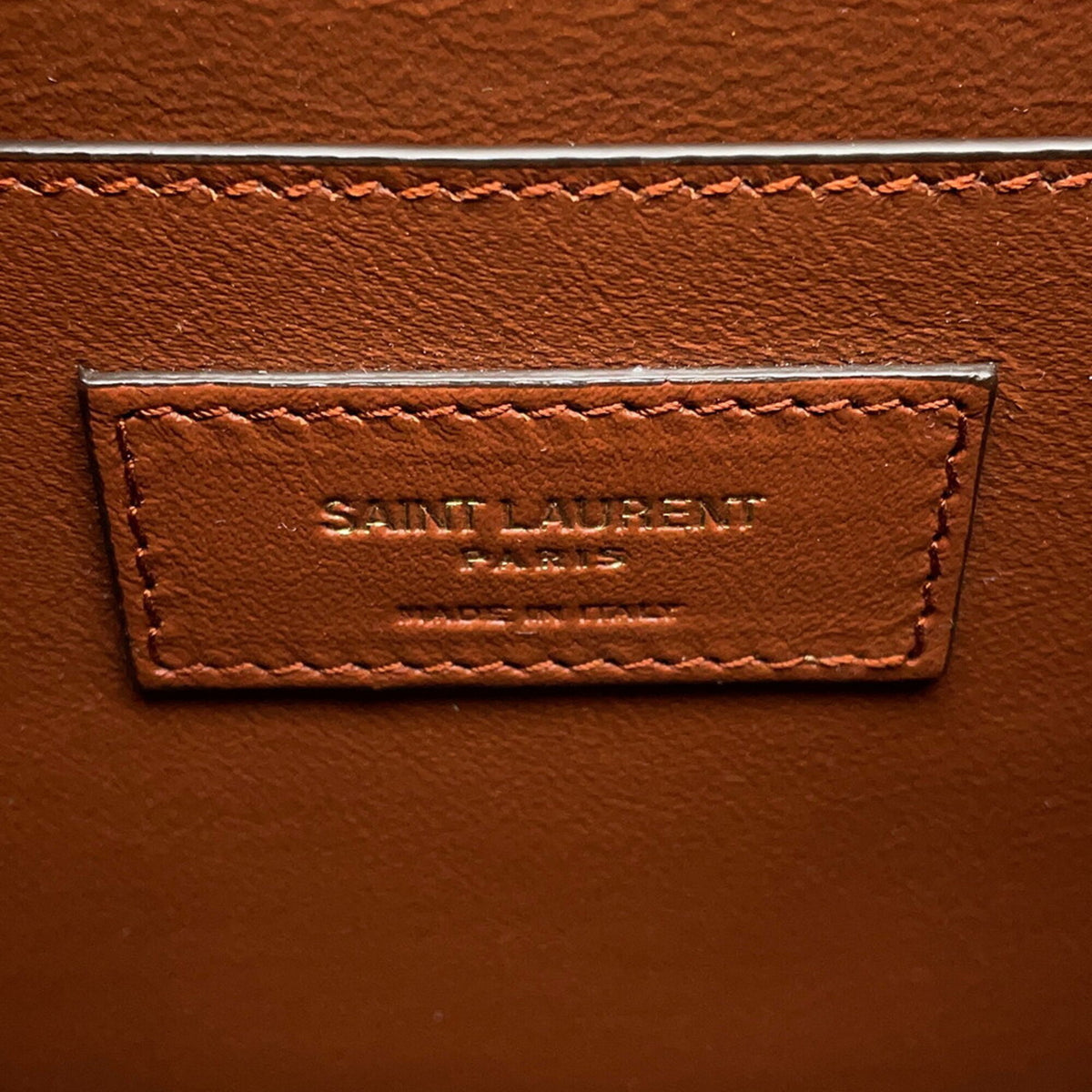 Yves Saint Laurent Brown Pvc Leather Shoulder Bag (Pre-Owned)