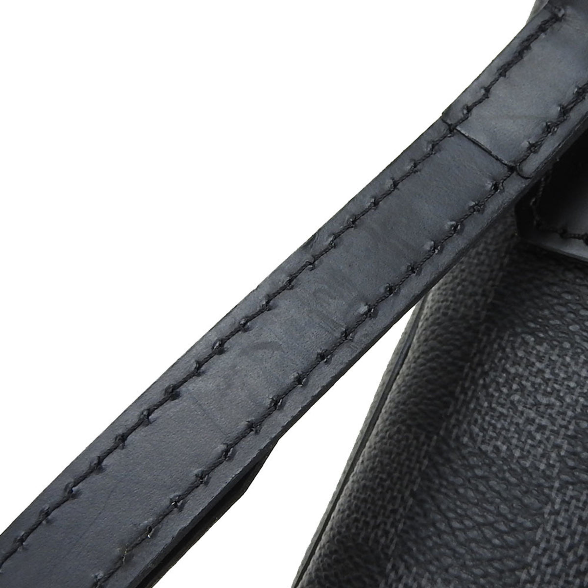 Louis Vuitton Damier Graphite Black Gray Damier Graphite Pochette Shoulder Bag (Pre-Owned)