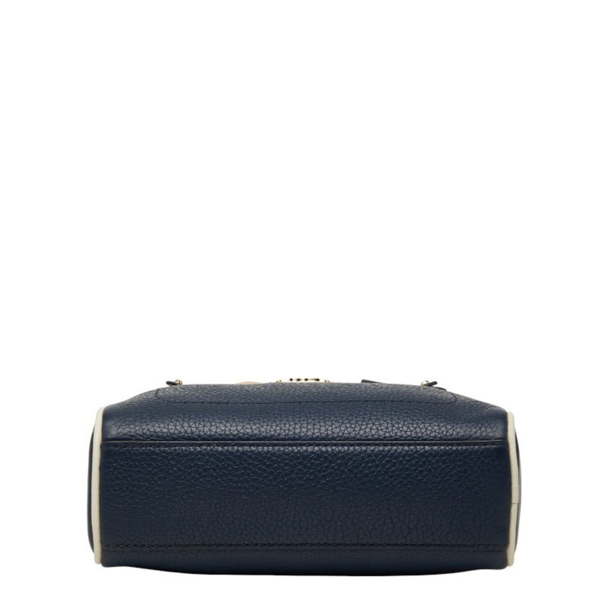 Michael Kors Navy Leather Handbag Shoulder Bag (Pre-Owned)