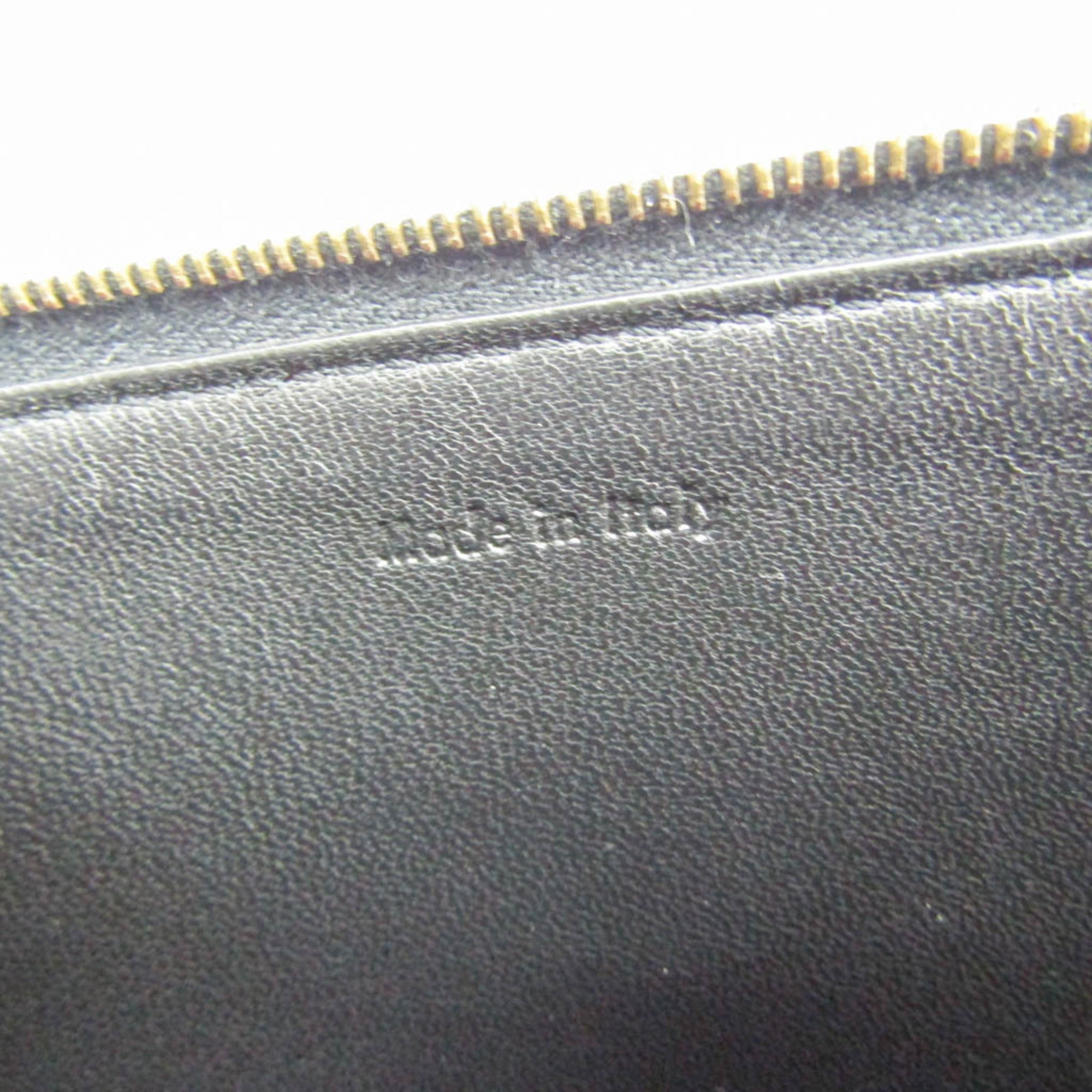 Celine Salmon Pink Leather Clutch Bag (Pre-Owned)