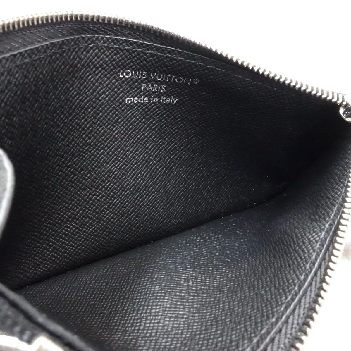 Louis Vuitton Monogram Eclipse Black Monogram Eclipse Coin Purse/Coin Case (Pre-Owned)