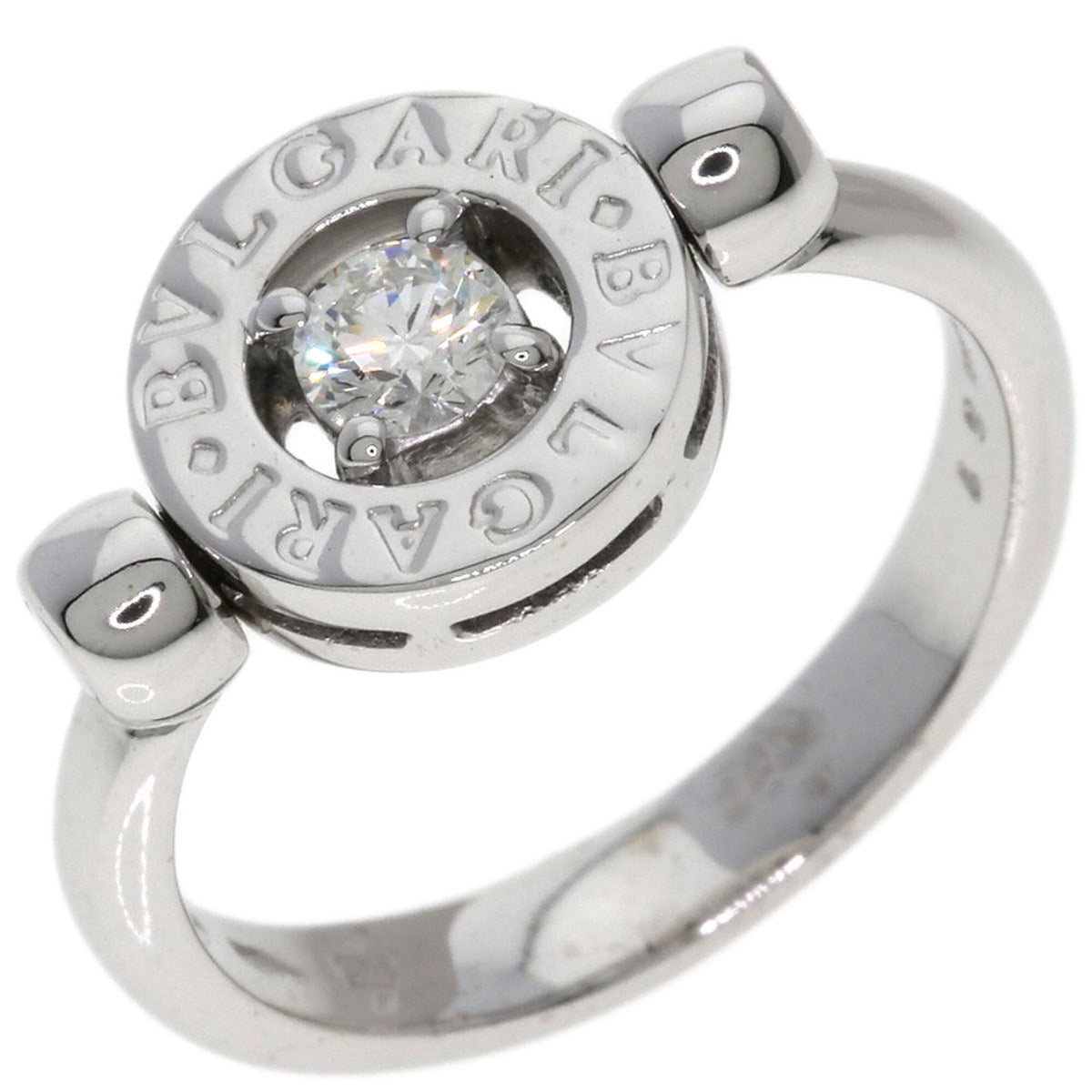 Bvlgari Bvlgari Bvlgari White Gold (18K) Band Ring (Pre-Owned)