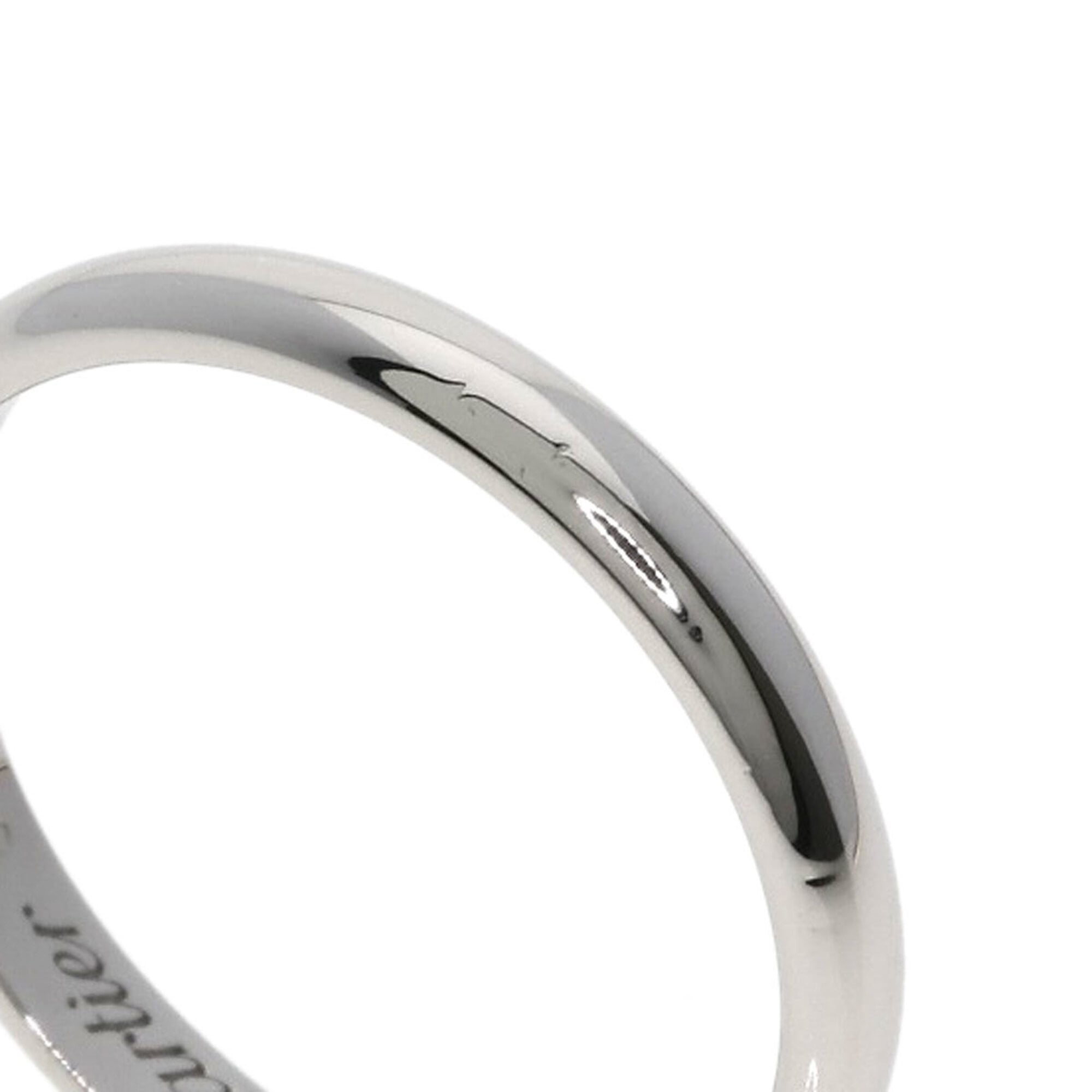 Cartier Platinum 950 Band Ring (Pre-Owned)