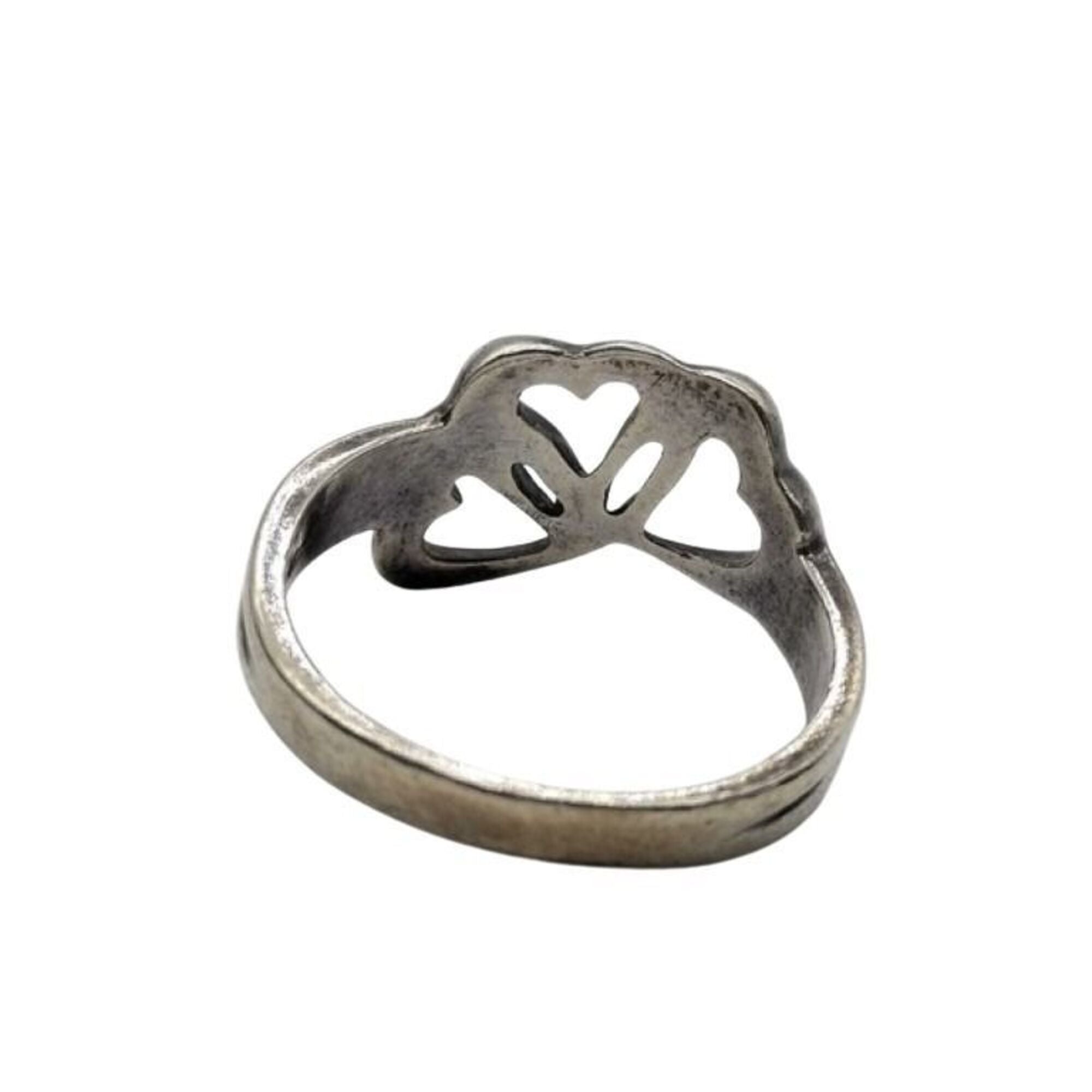Tiffany Silver Silver 925 Band Ring (Pre-Owned)
