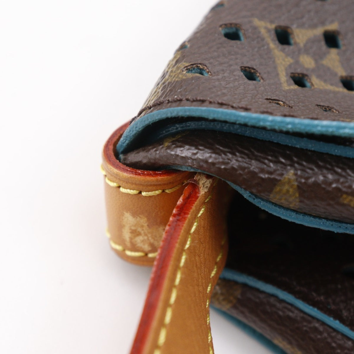 Louis Vuitton Monogram Perfo Brown Monogram Perforated Shoulder Bag (Pre-Owned)