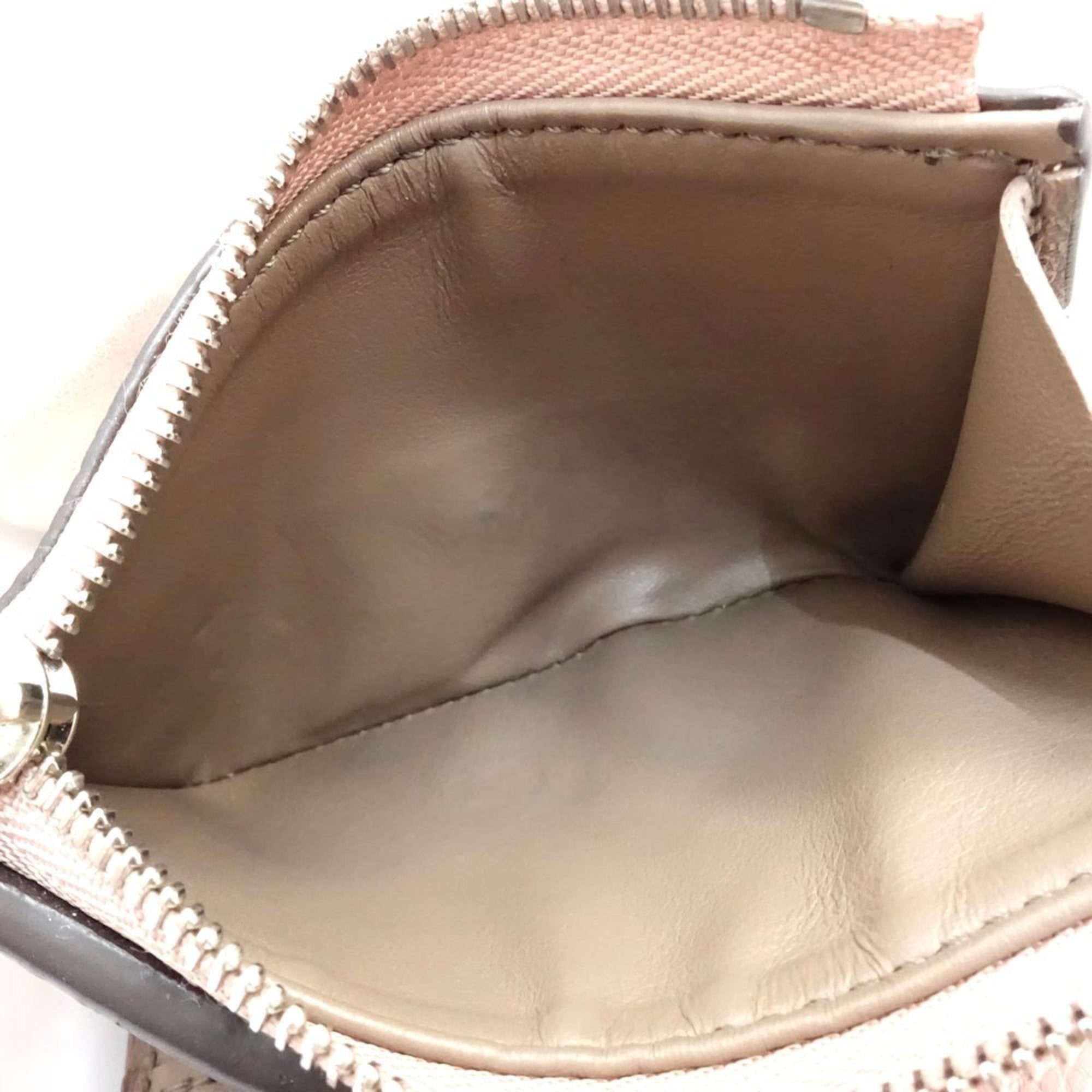Louis Vuitton Magnolia Leather Wallet (Tri-Fold) (Pre-Owned)