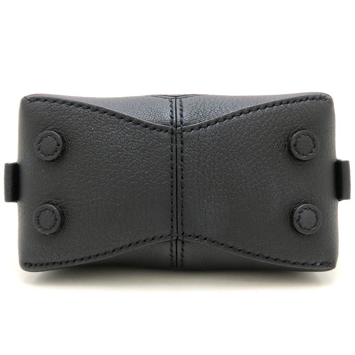 Tiffany Black Leather Shoulder Bag (Pre-Owned)