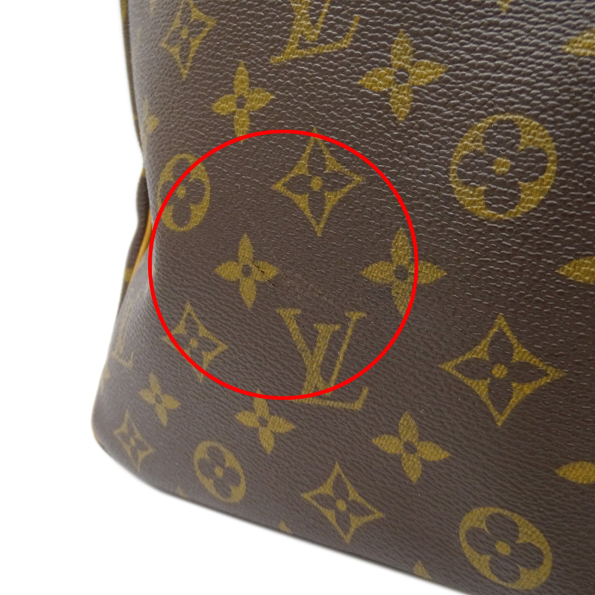 Louis Vuitton Brown Monogram Canvas Boston Bag Handbag (Pre-Owned)