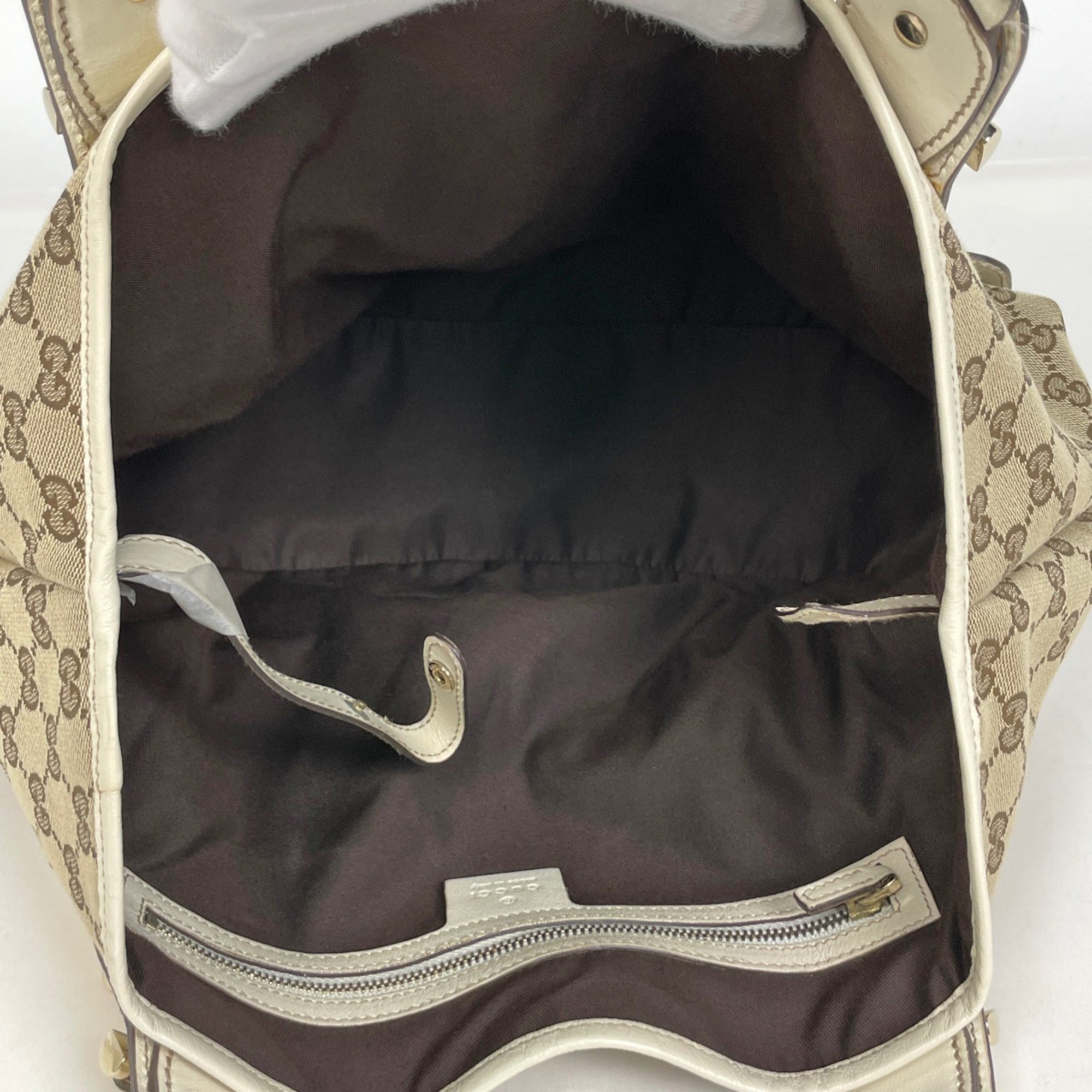 Gucci Brown Gg Canvas Tote Bag (Pre-Owned)