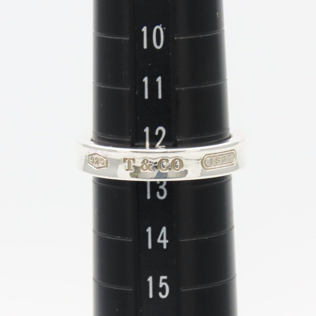 Tiffany Silver Silver 925 Band Ring (Pre-Owned)